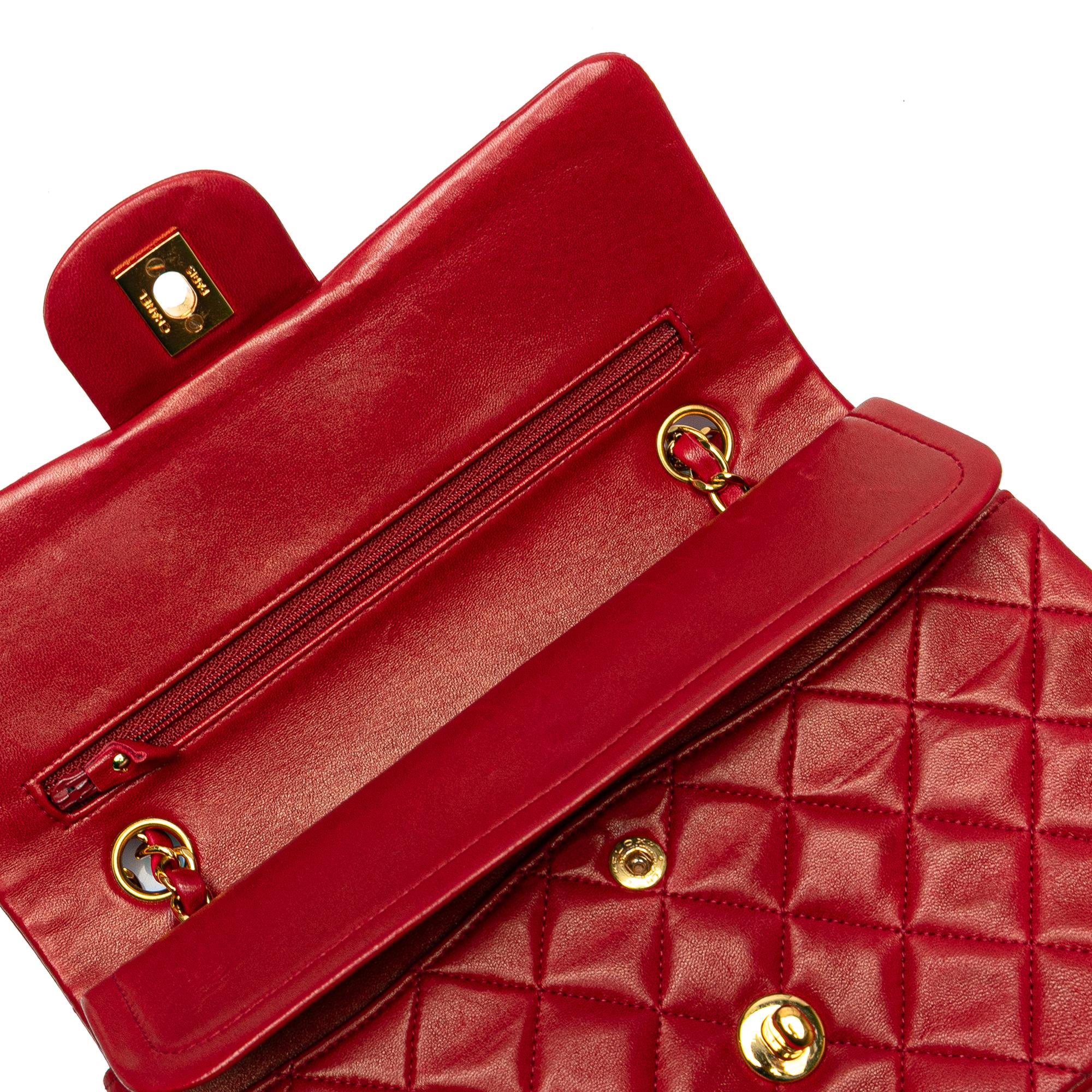 Chanel Small Classic Lambskin Double Flap