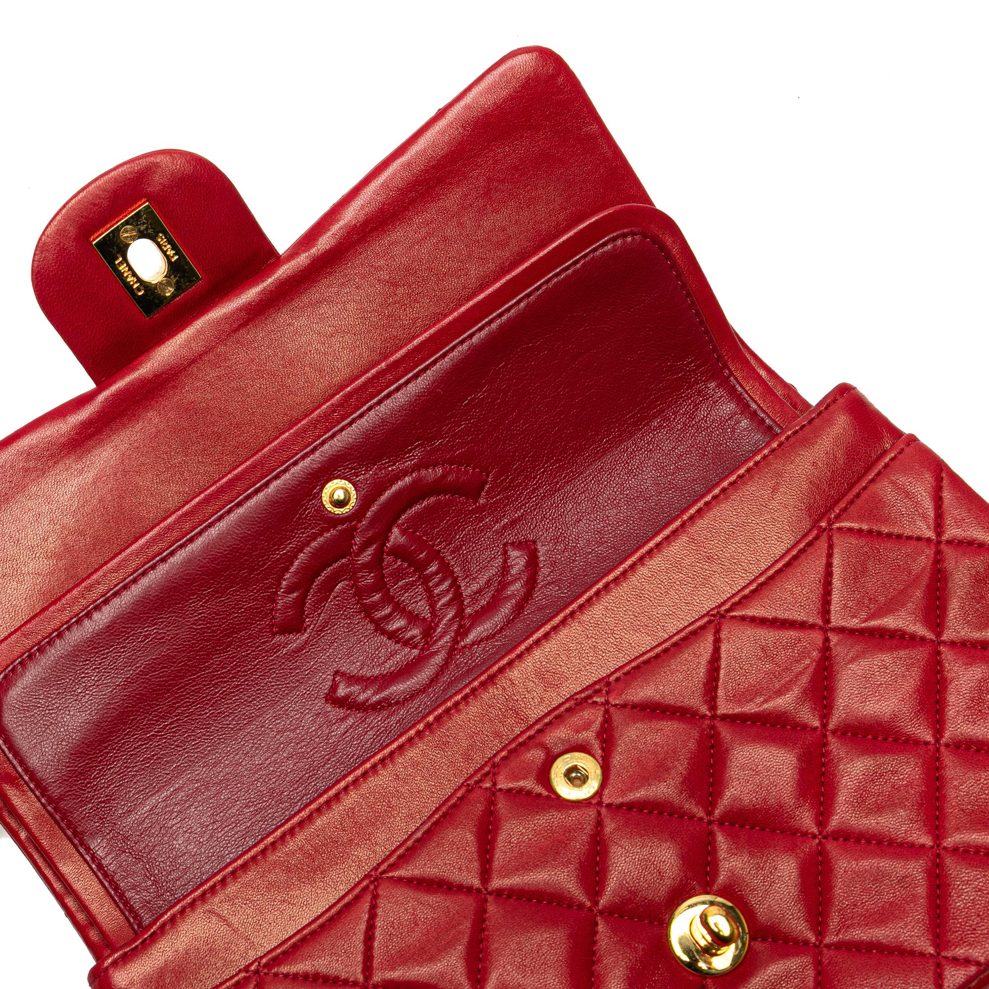 Chanel Small Classic Lambskin Double Flap