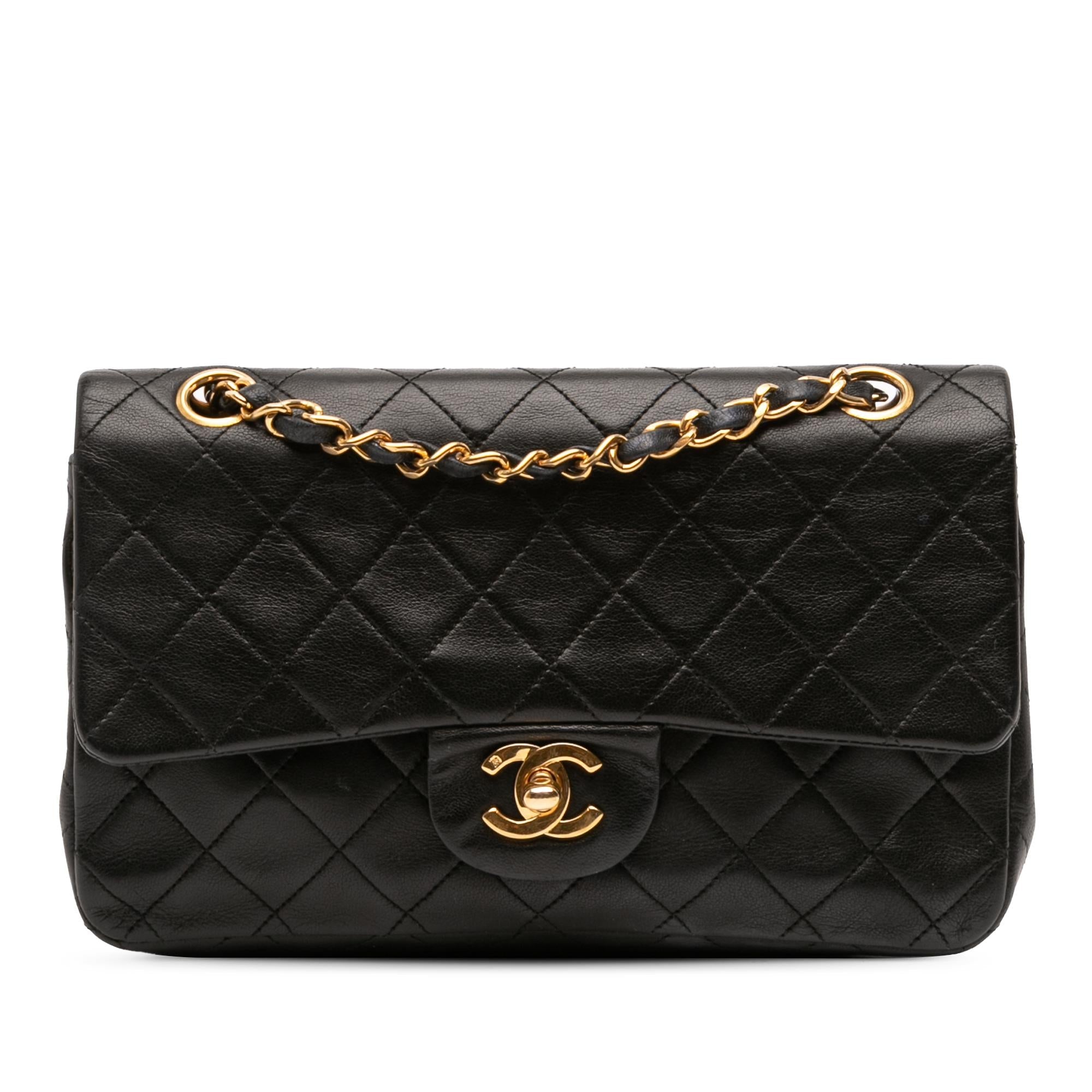 Chanel Small Classic Lambskin Double Flap