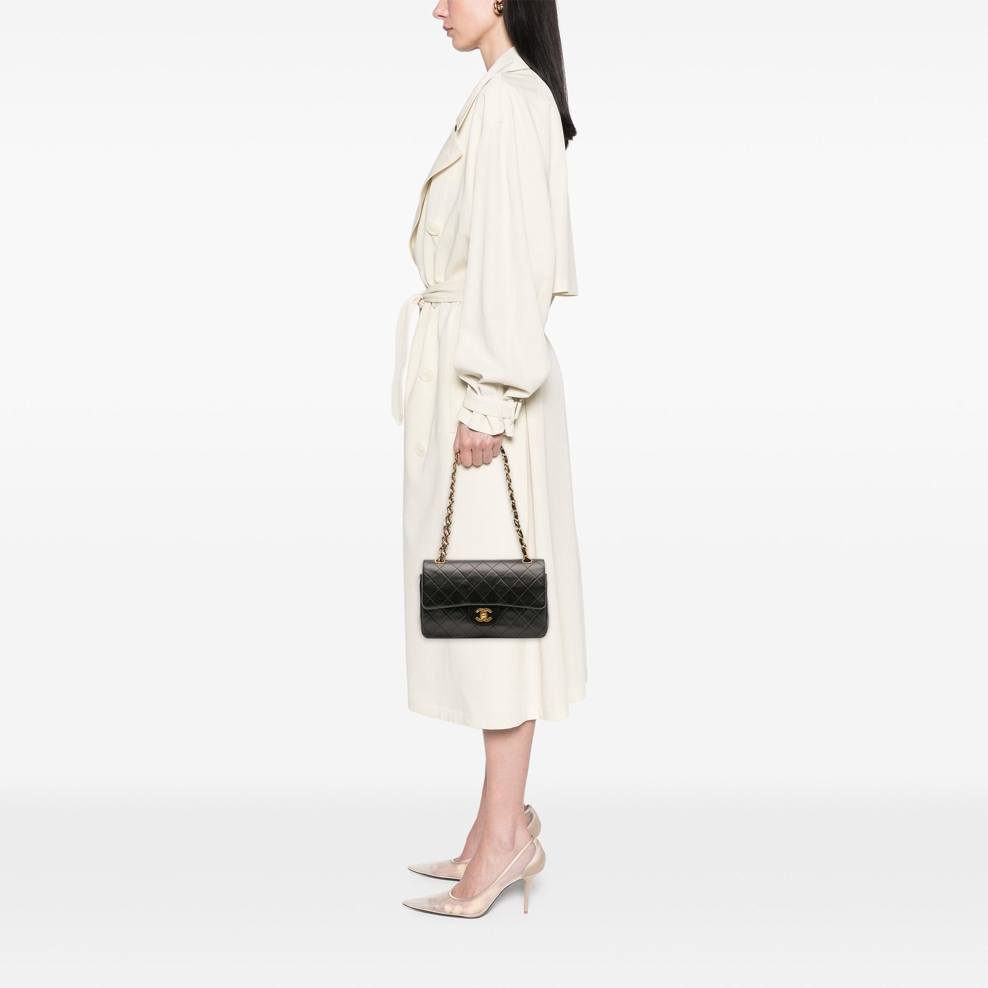 Chanel Small Classic Lambskin Double Flap