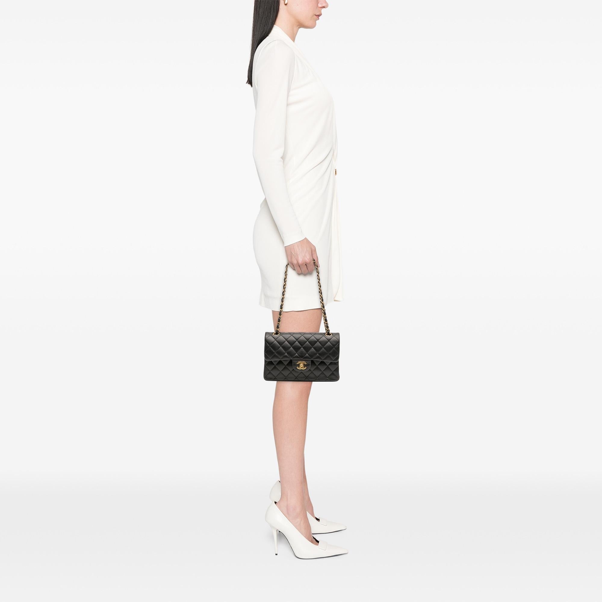 Chanel Small Classic Lambskin Double Flap