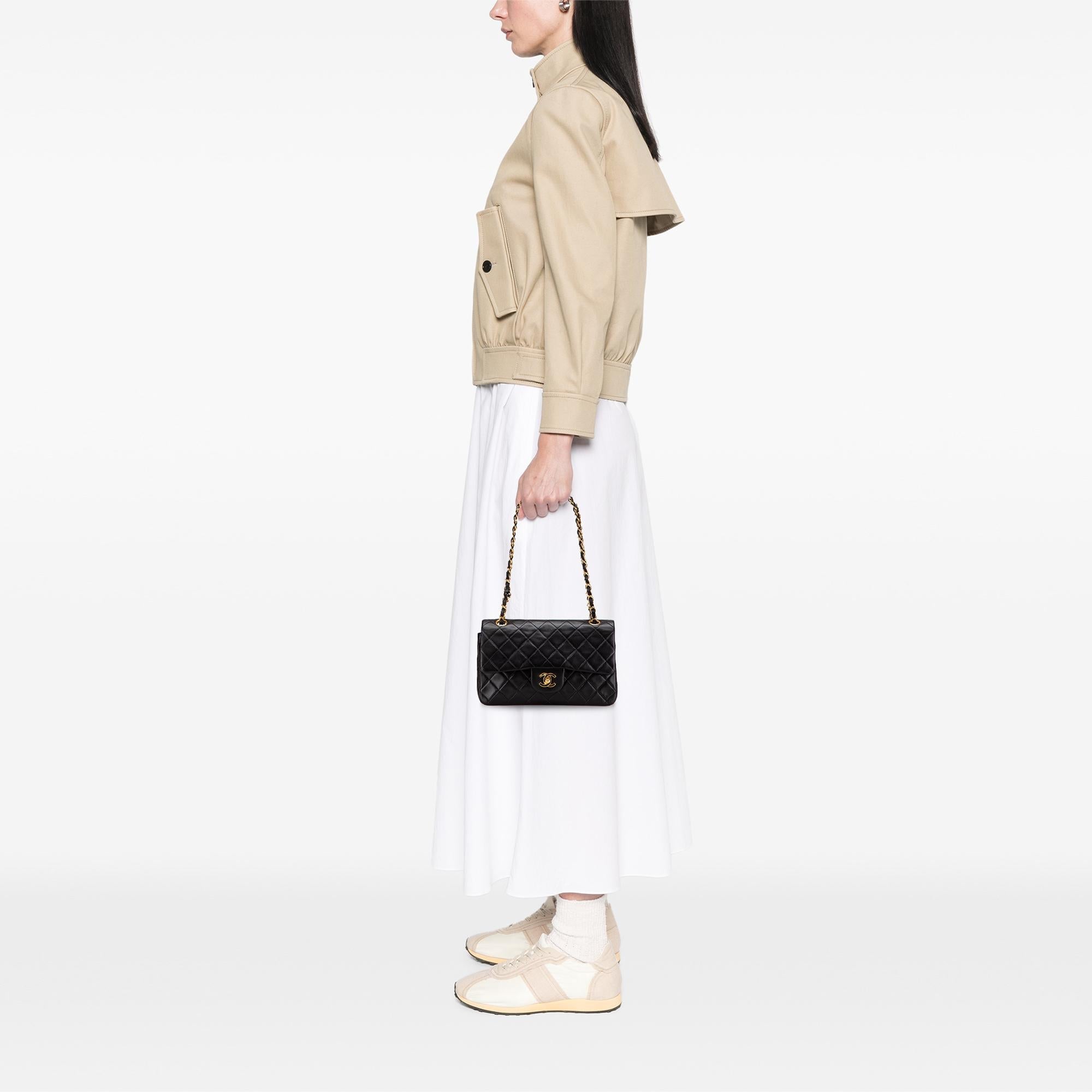 Chanel Small Classic Lambskin Double Flap