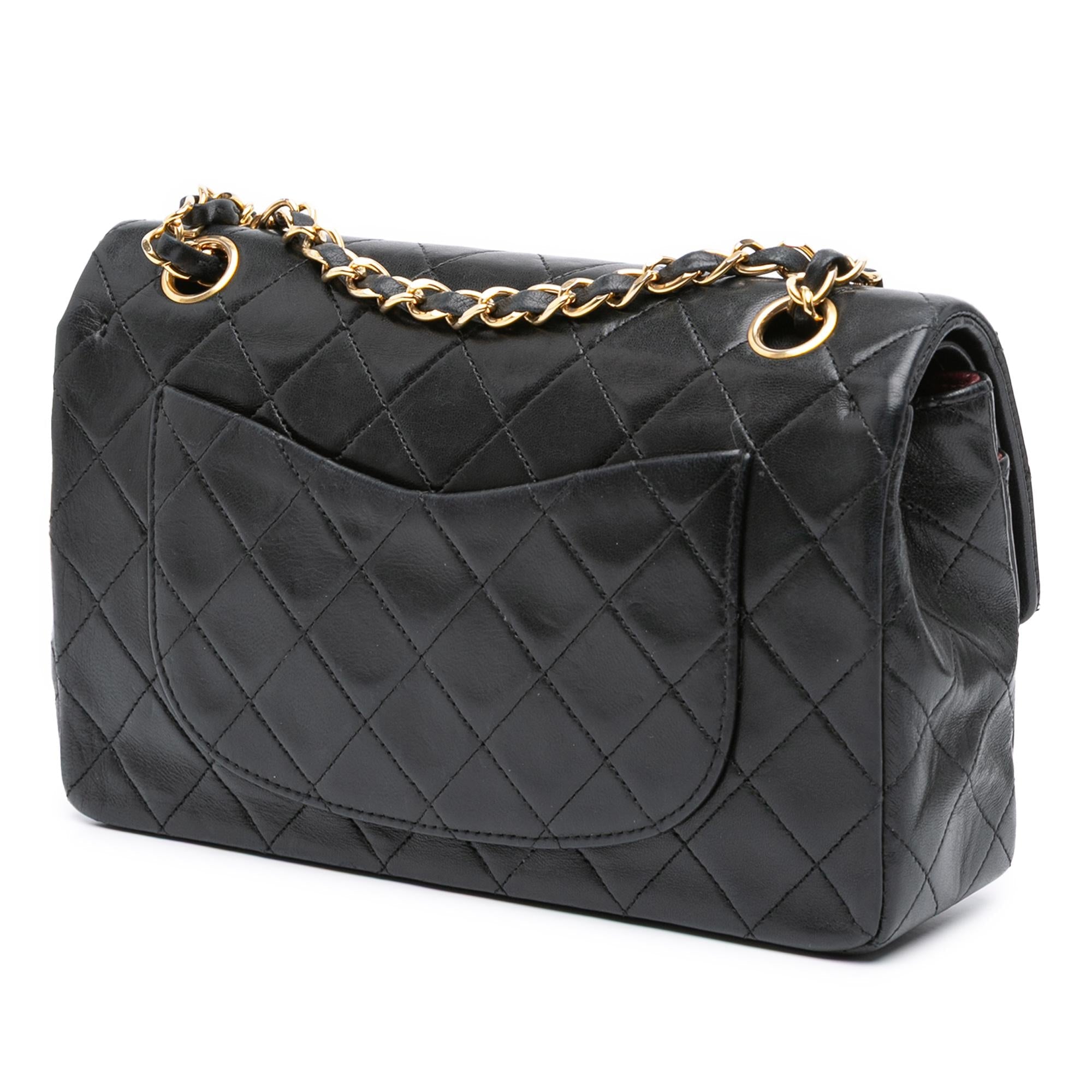 Chanel Small Classic Lambskin Double Flap