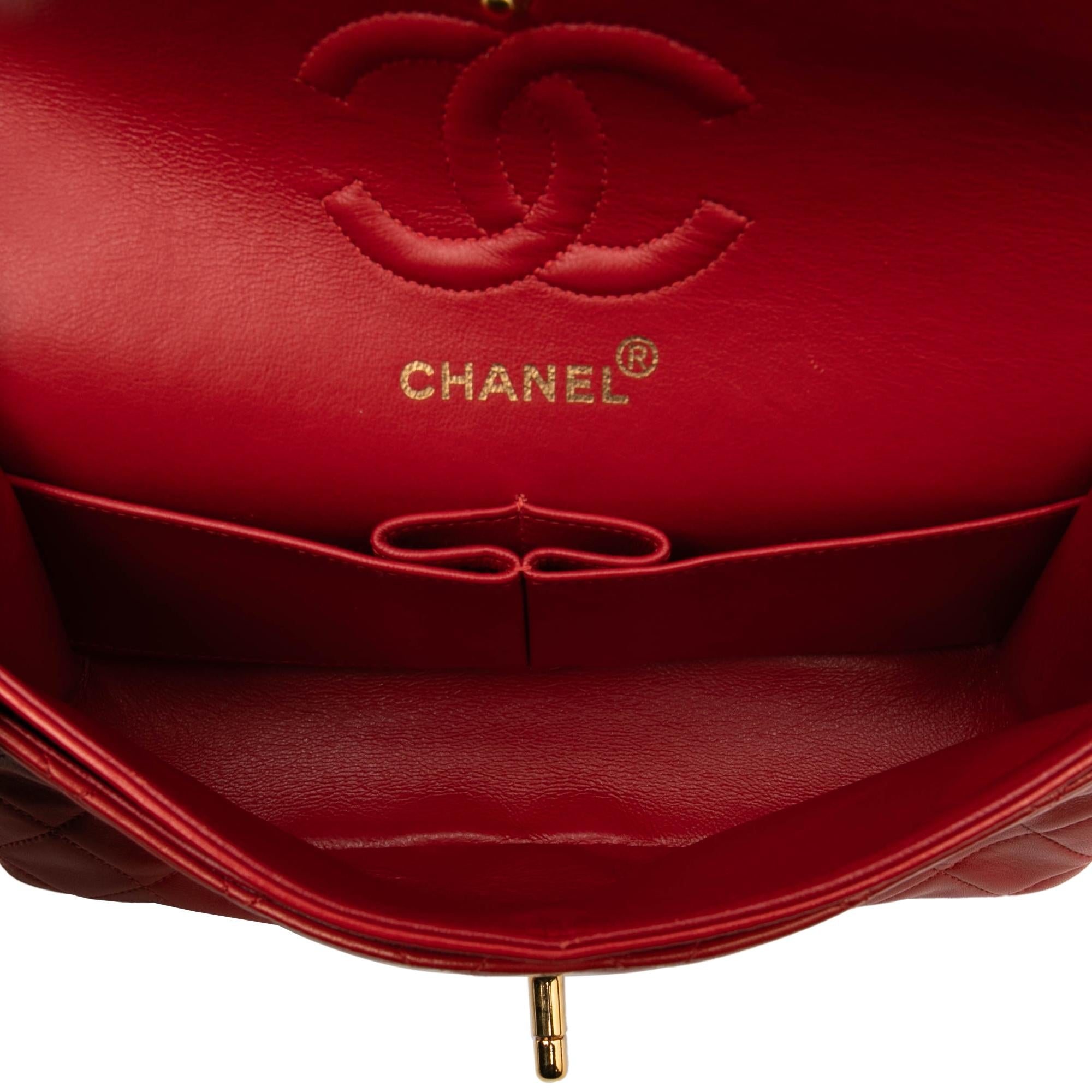 Chanel Small Classic Lambskin Double Flap
