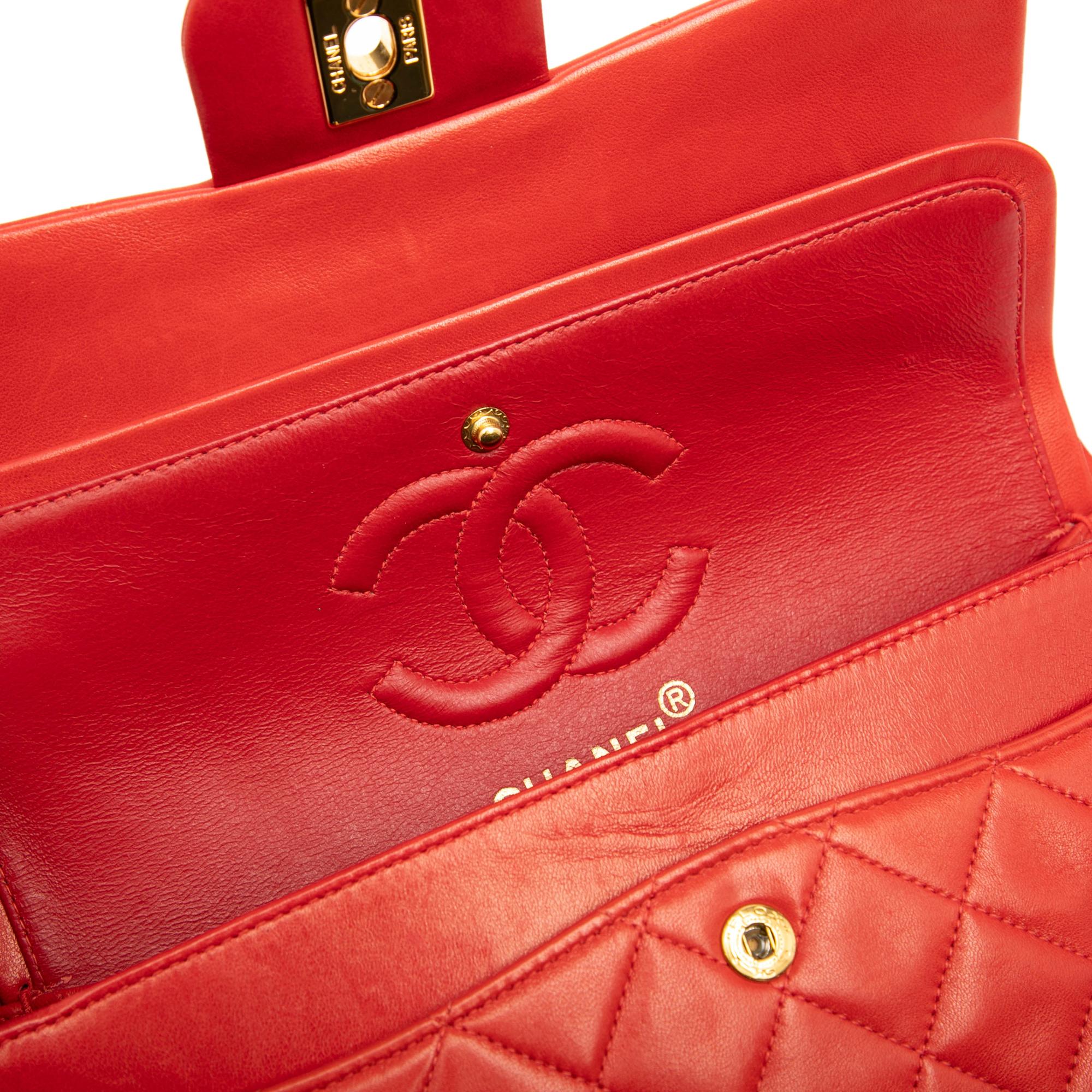 Chanel Small Classic Lambskin Double Flap