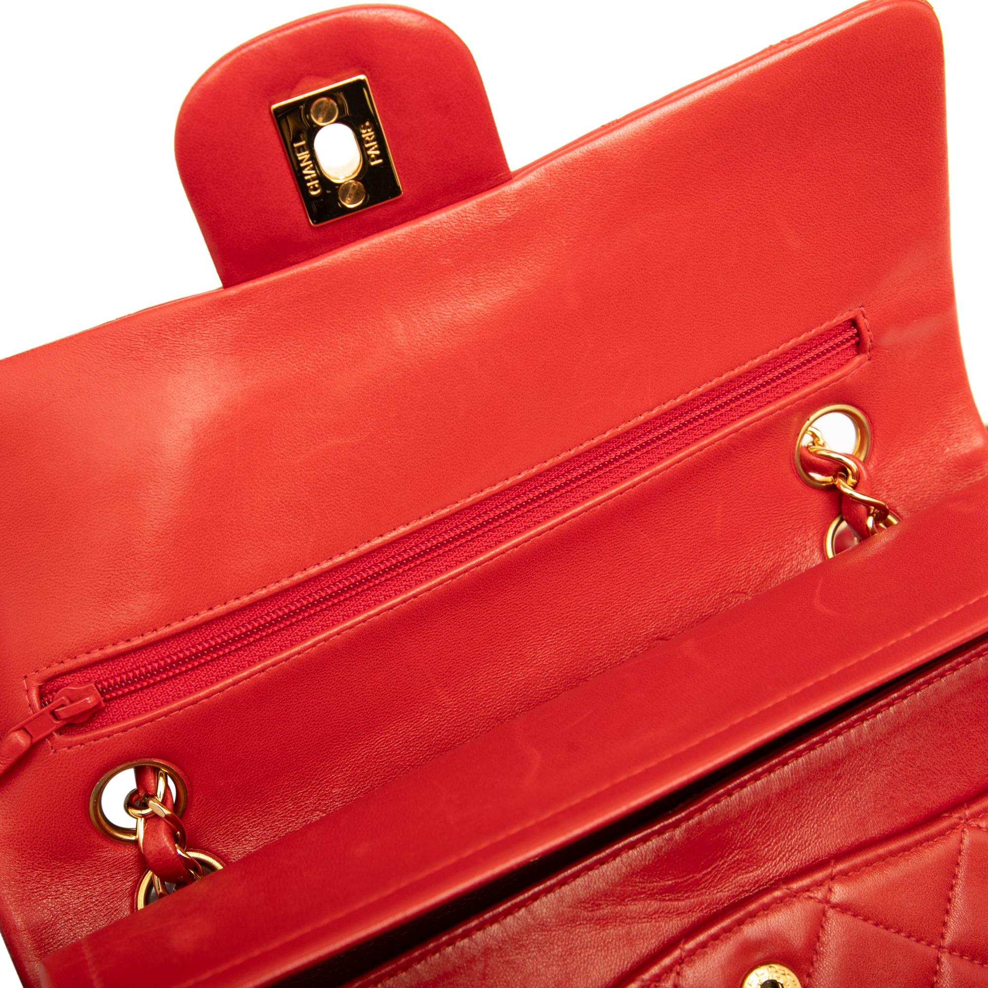 Chanel Small Classic Lambskin Double Flap