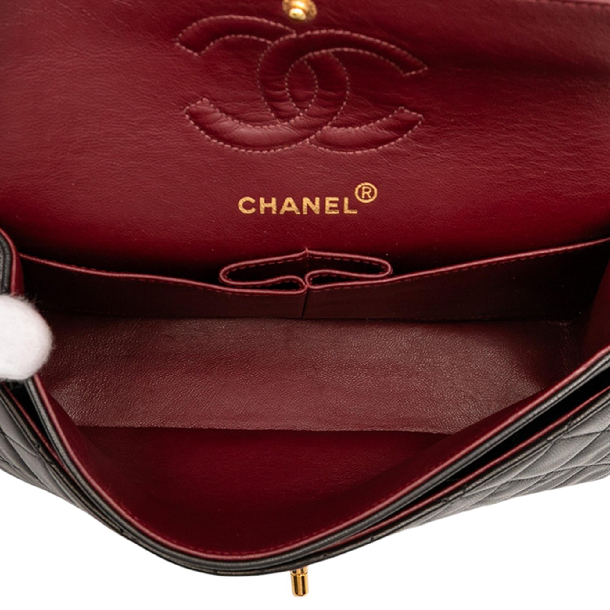 Chanel Small Classic Lambskin Double Flap