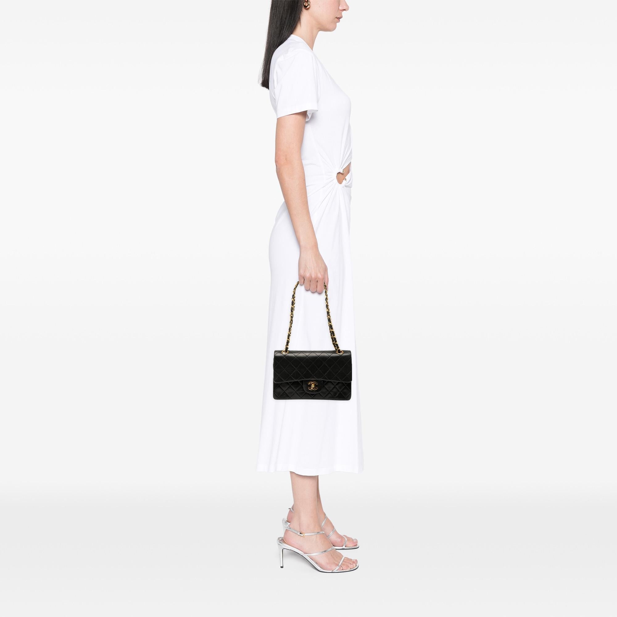 Chanel Small Classic Lambskin Double Flap
