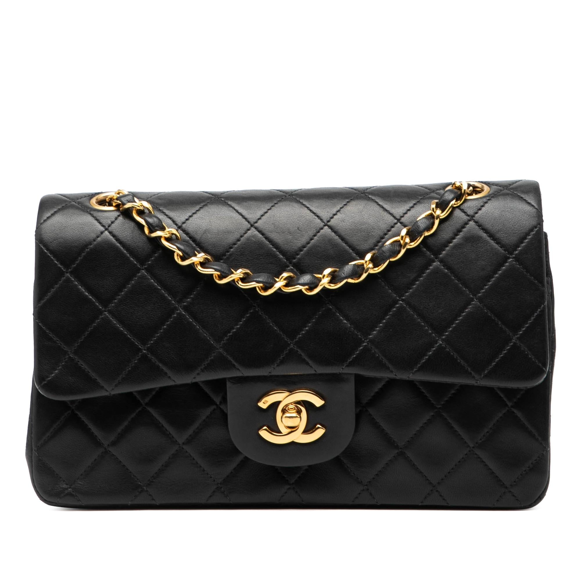 Chanel Small Classic Lambskin Double Flap
