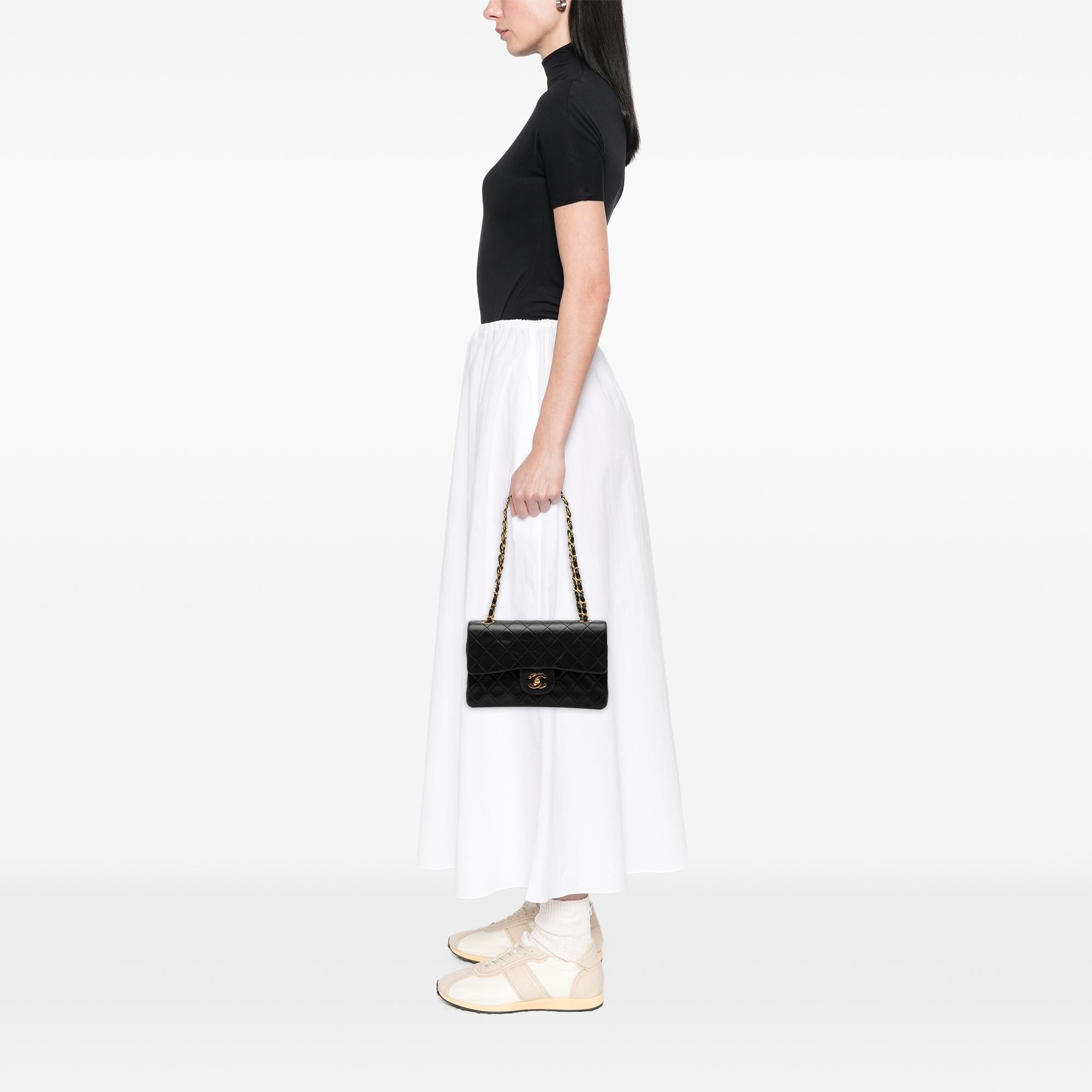 Chanel Small Classic Lambskin Double Flap