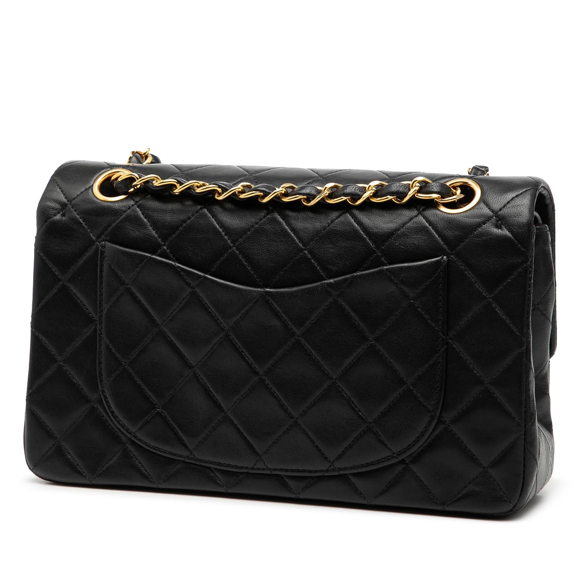 Chanel Small Classic Lambskin Double Flap