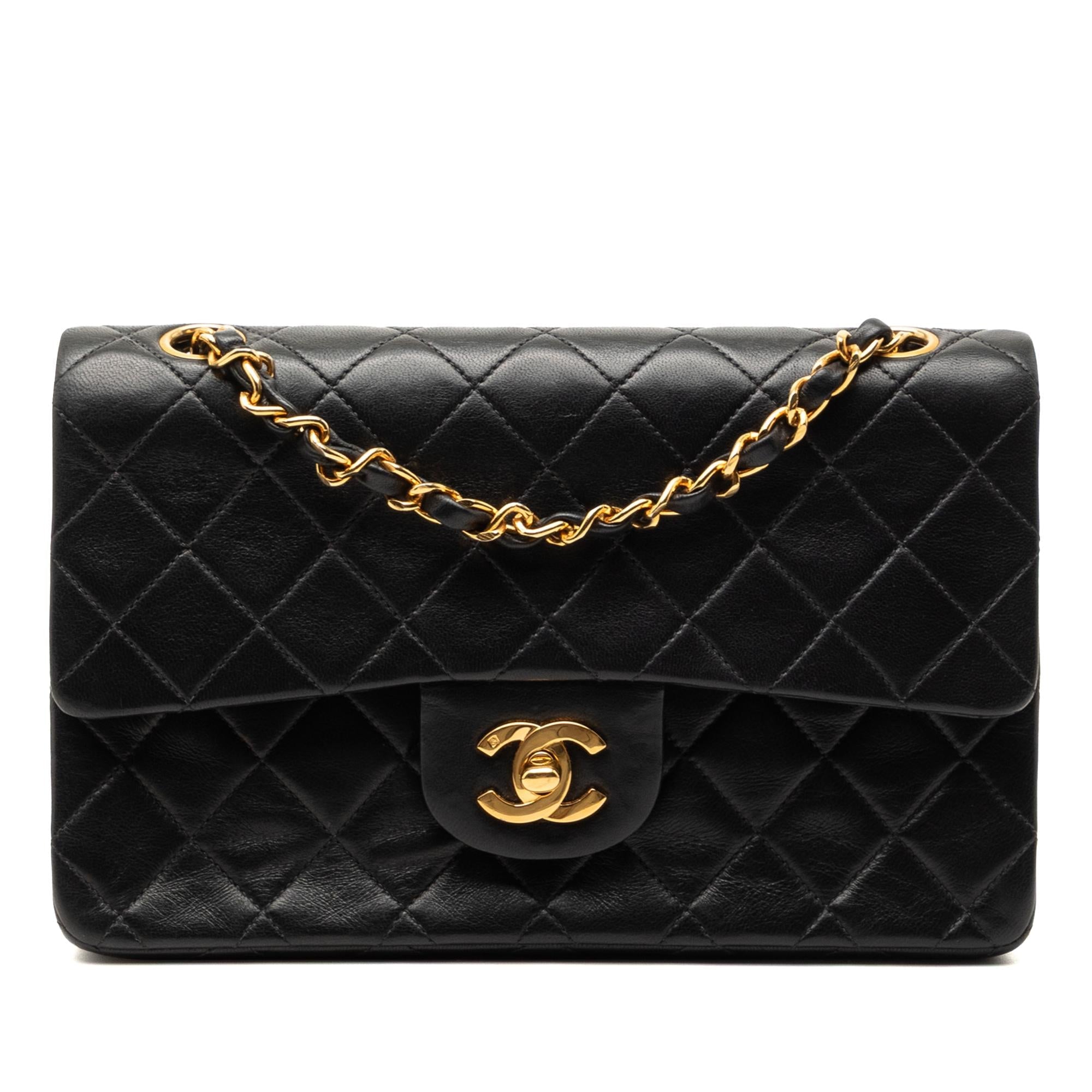 Chanel Small Classic Lambskin Double Flap