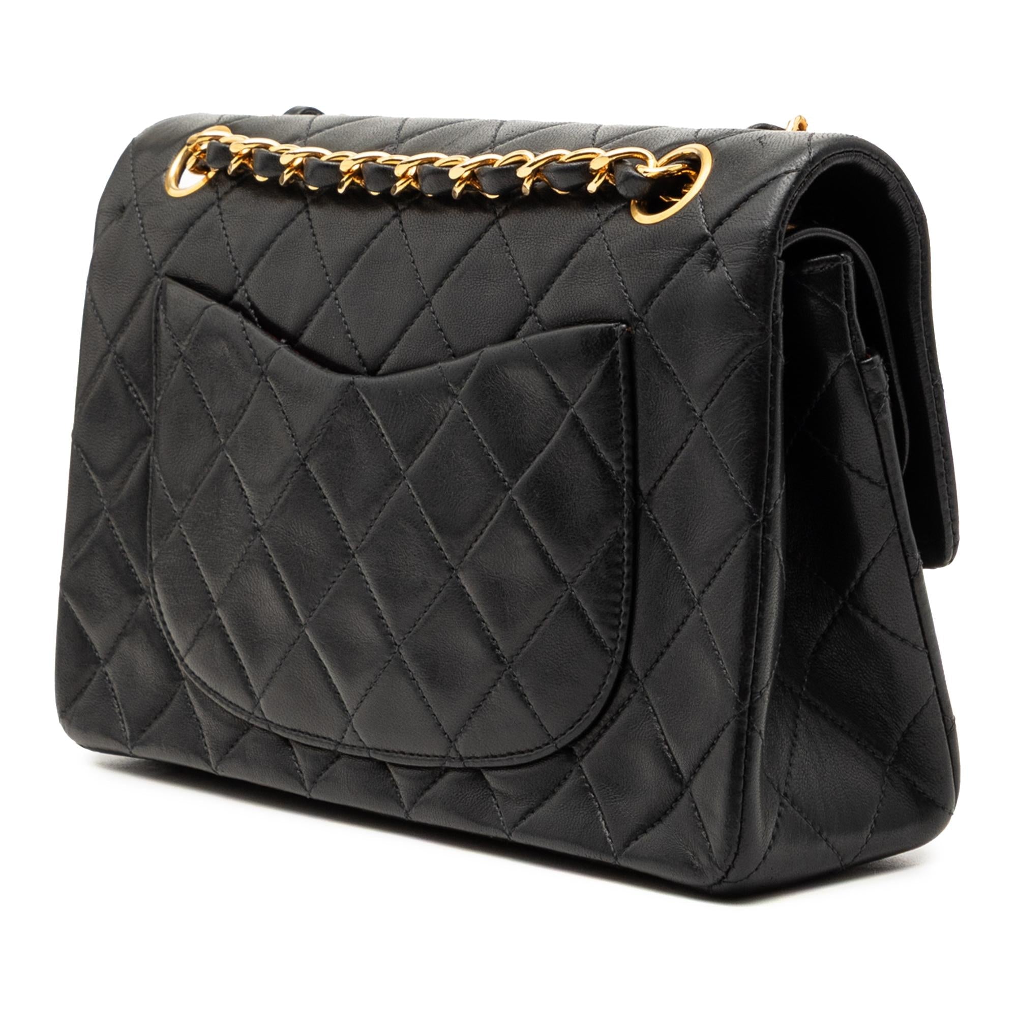 Chanel Small Classic Lambskin Double Flap