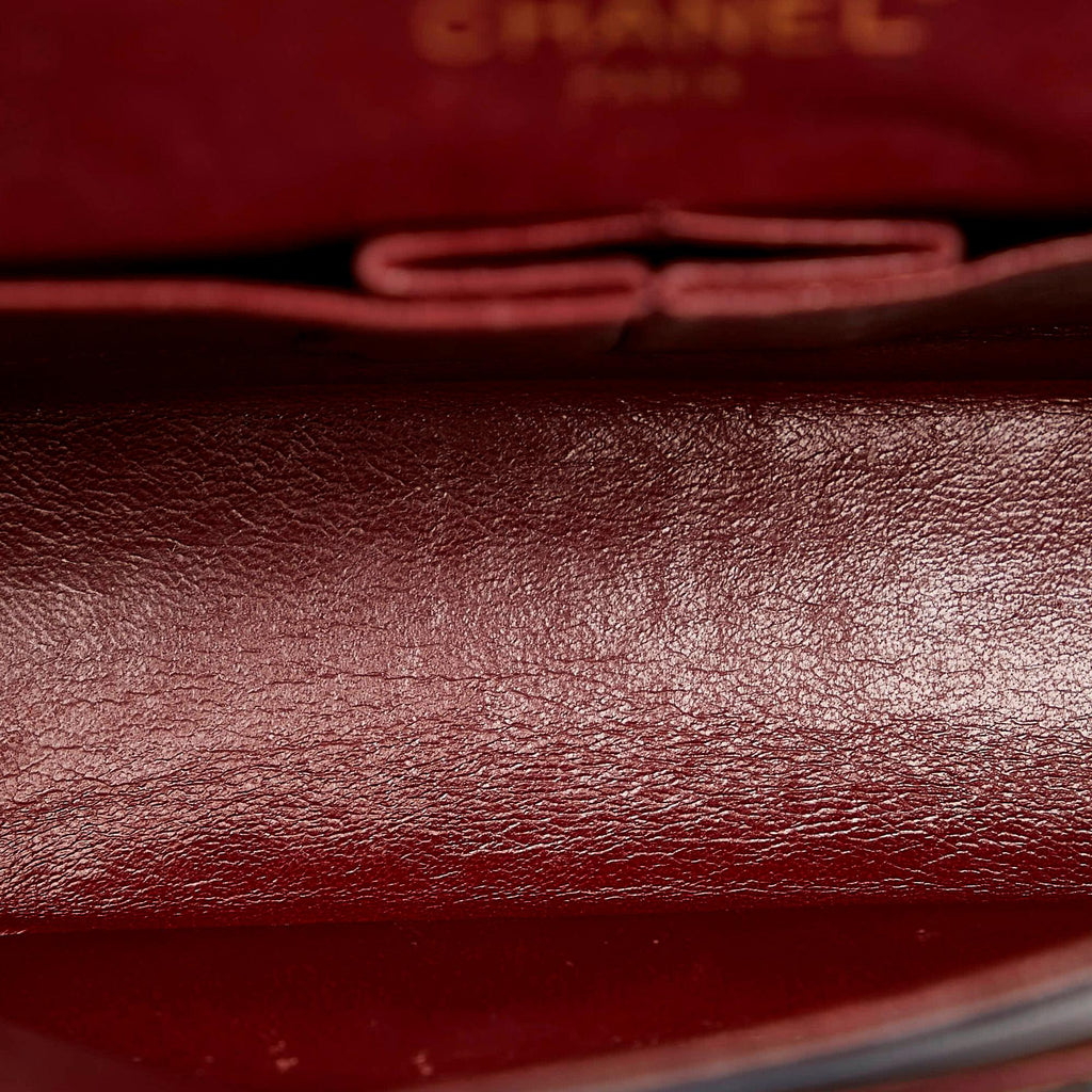 Chanel Small Classic Lambskin Leather Double Flap Bag (SHG-30354)