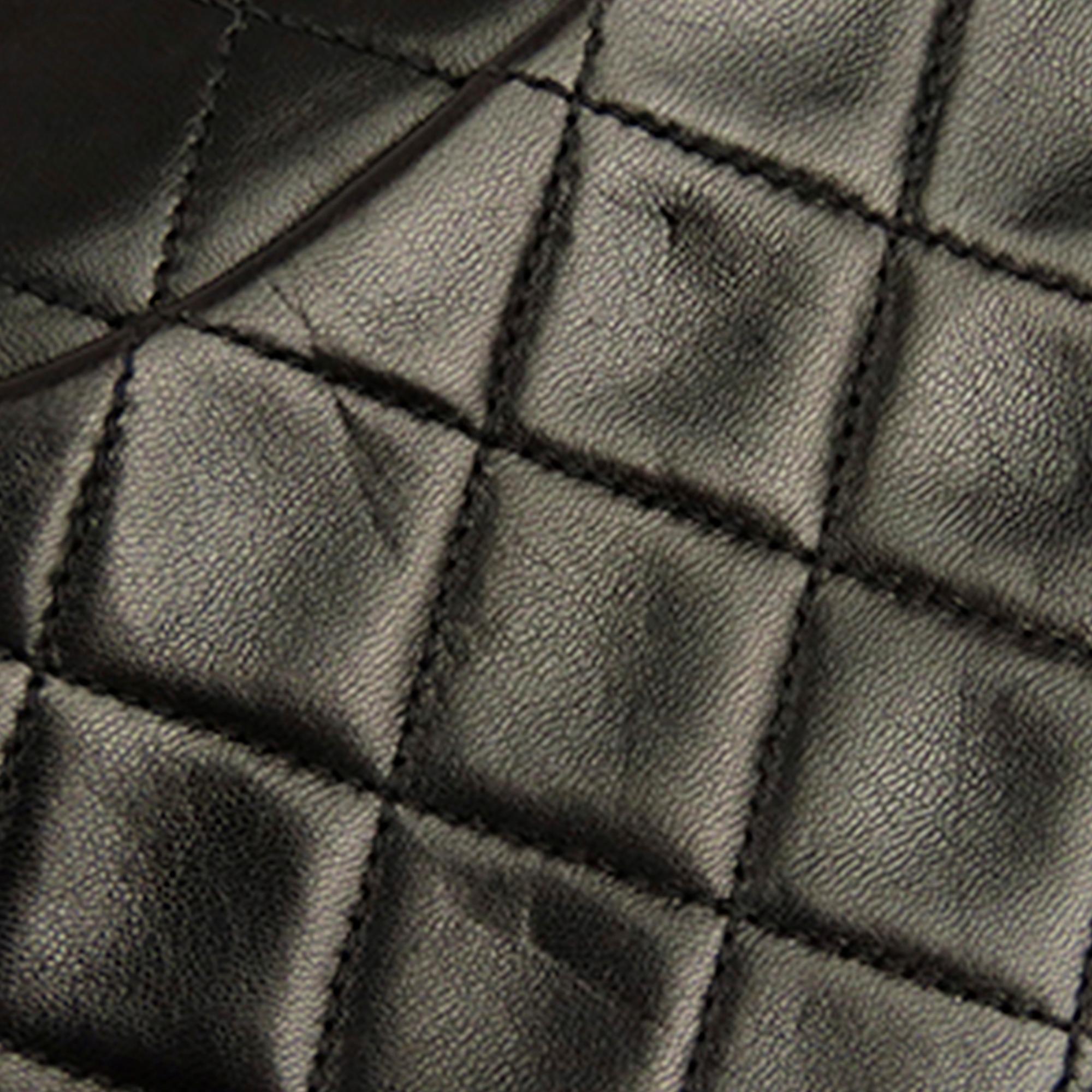 Chanel Small Classic Lambskin Leather Double Flap Bag (SHG-35103)