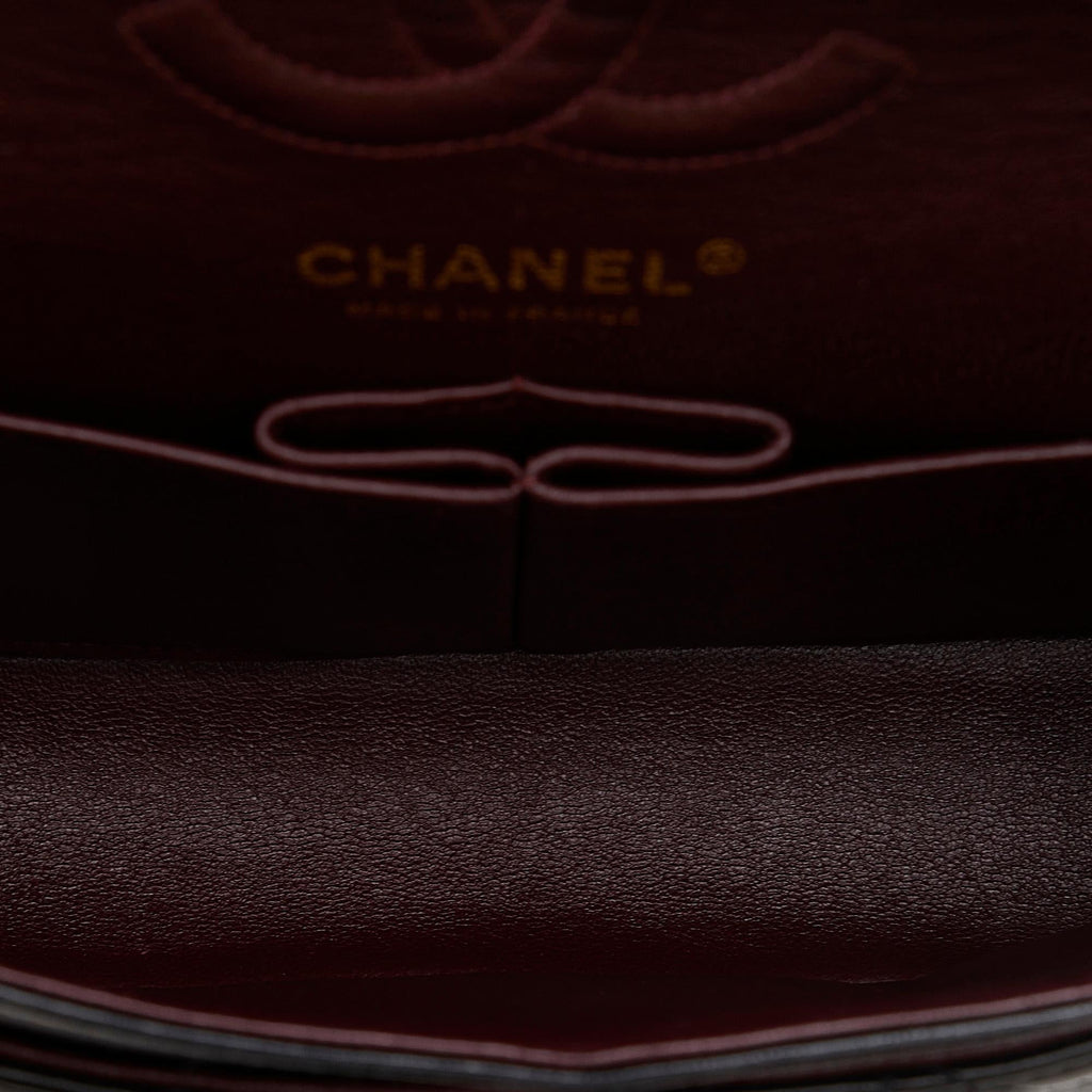 Chanel Small Classic Lambskin Leather Double Flap Bag (SHG-acYIYl)