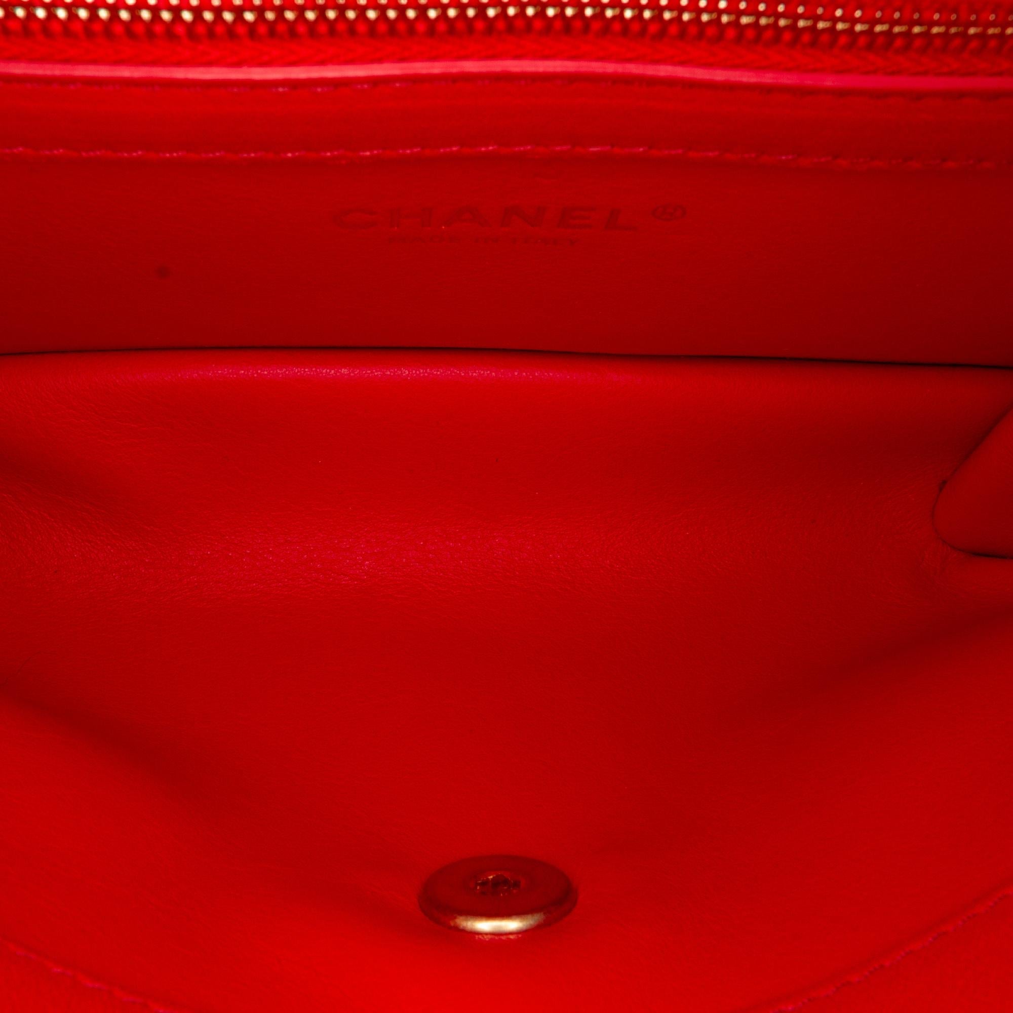 Chanel Small Coco Luxe Flap Satchel (SHG-1DtvPd)