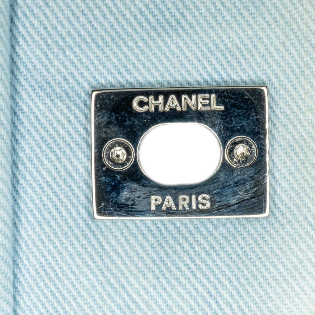 Chanel Small Denim Canebiers Net Flap