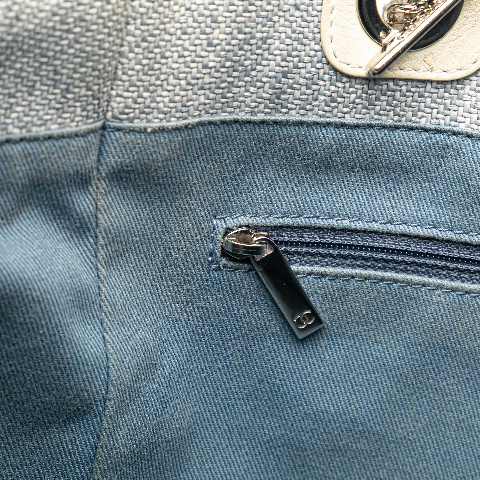 Chanel Small Denim Deauville Tote