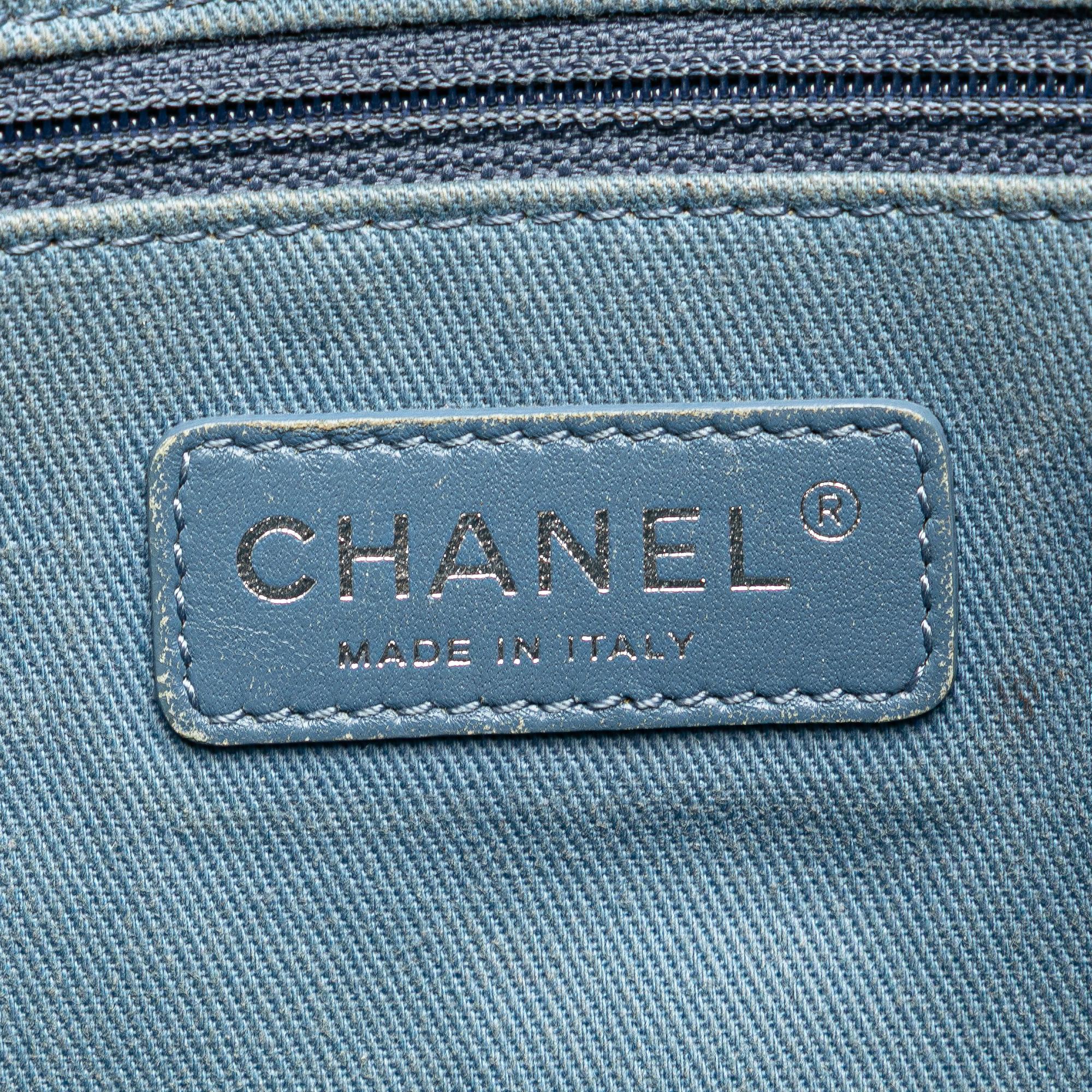 Chanel Small Denim Deauville Tote