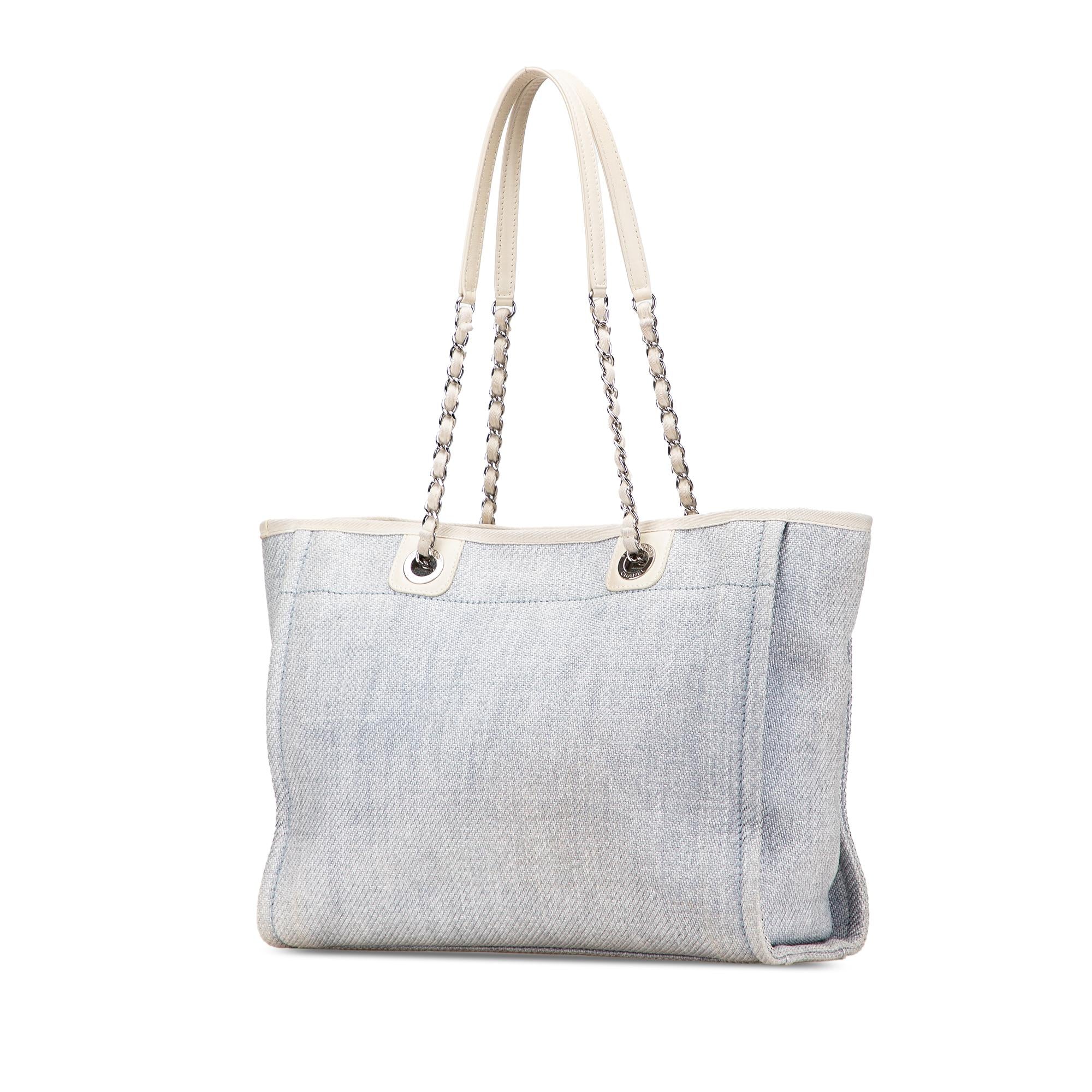 Chanel Small Denim Deauville Tote