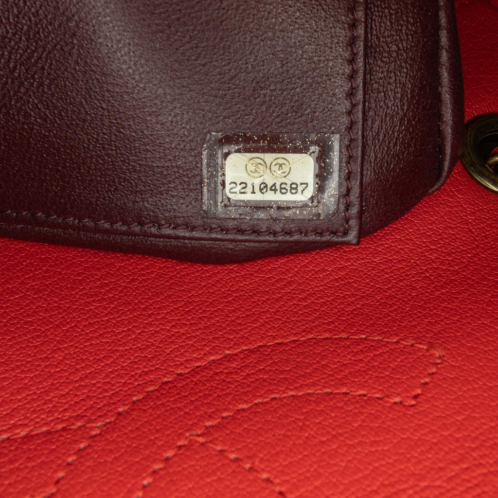 Chanel Small Diagonal Quilted Goatskin Flap