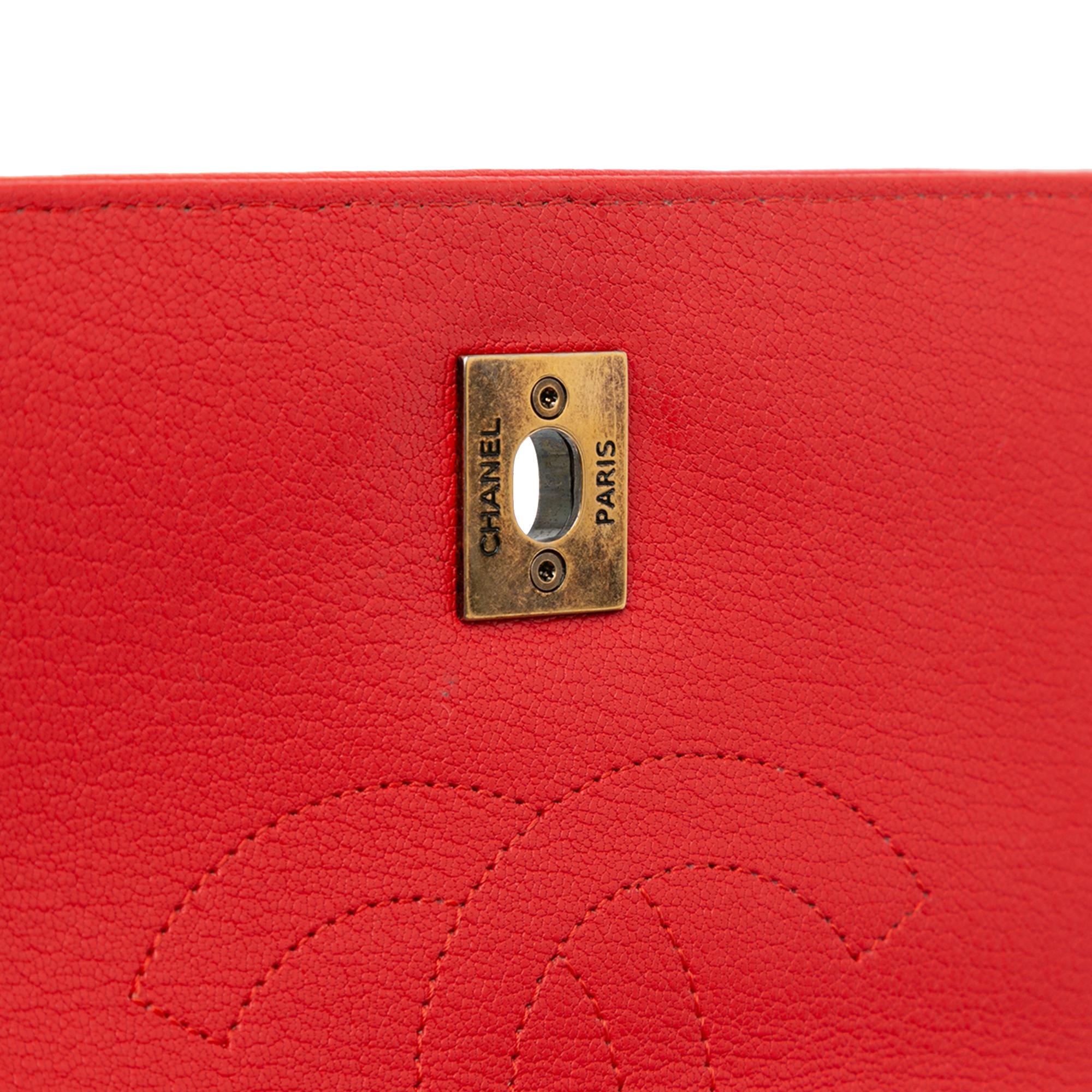 Chanel Small Diagonal Quilted Goatskin Flap