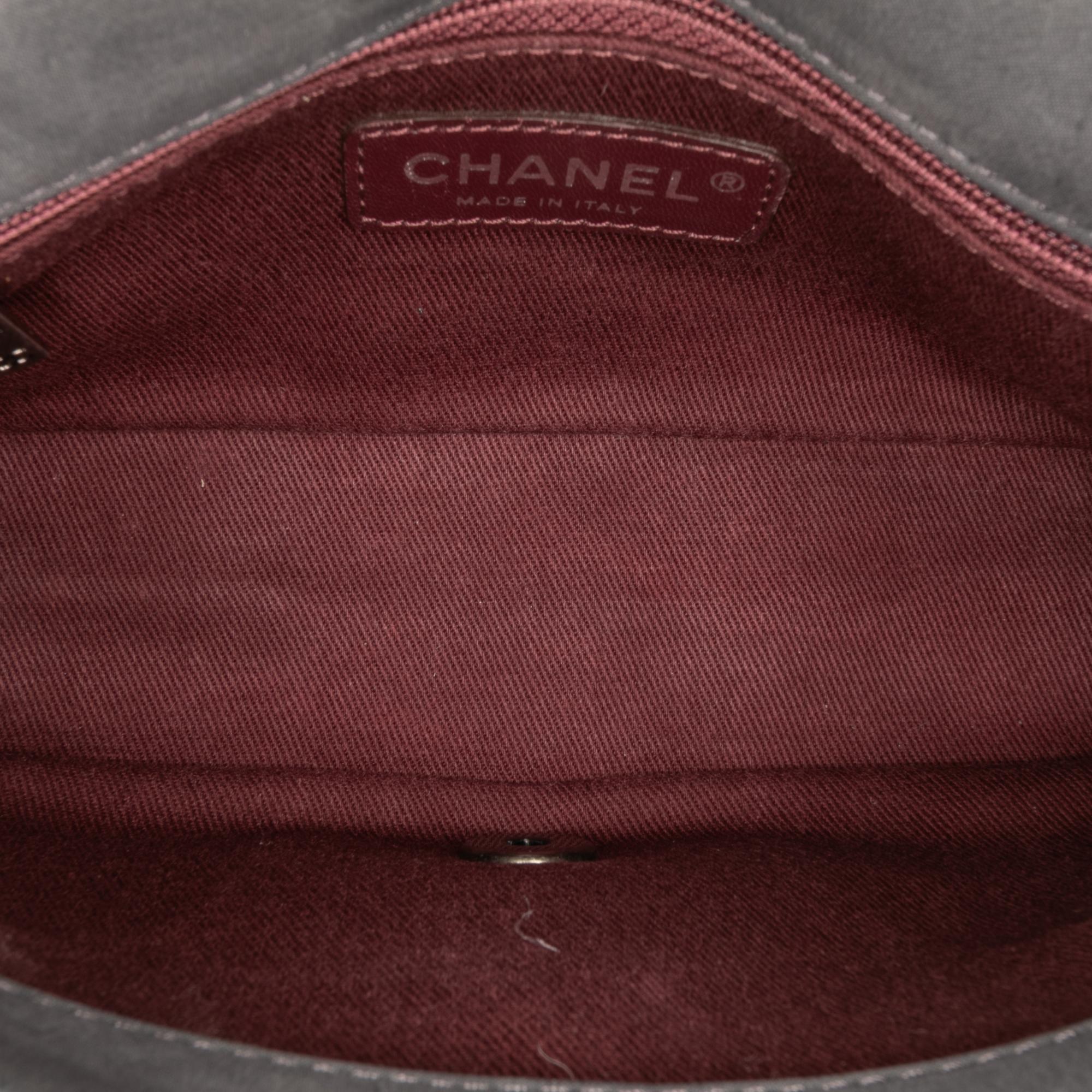 Chanel Small Diamond Embossed Calfskin New Chic Flap