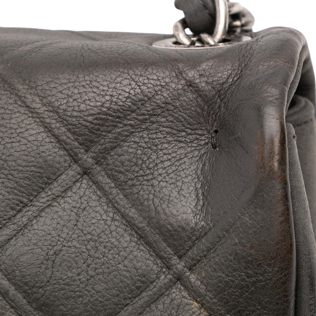 Chanel Small Diamond Embossed Calfskin New Chic Flap