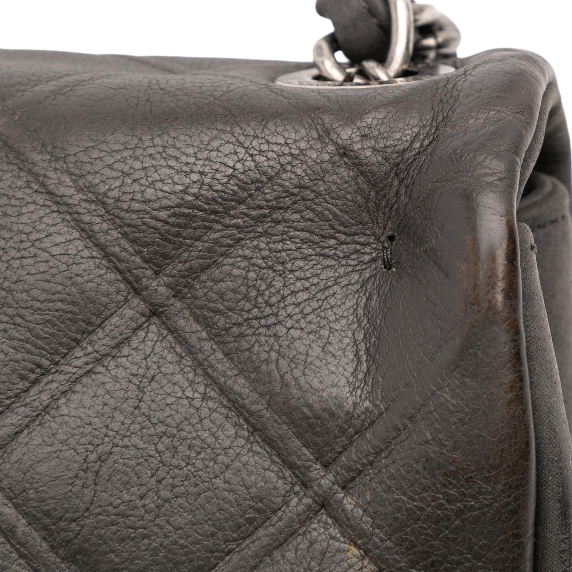 Chanel Small Diamond Embossed Calfskin New Chic Flap