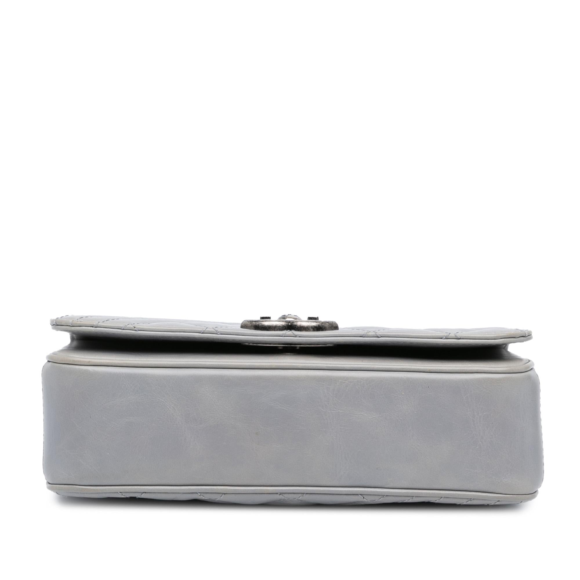 Chanel Small Glazed Calfskin Coco Boy Flap