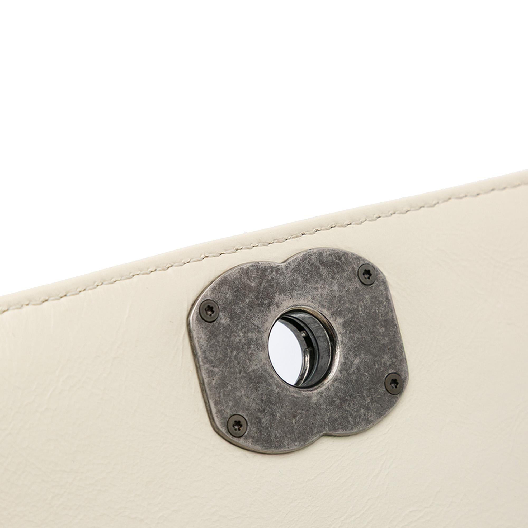 Chanel Small Glazed Calfskin Coco Boy Flap