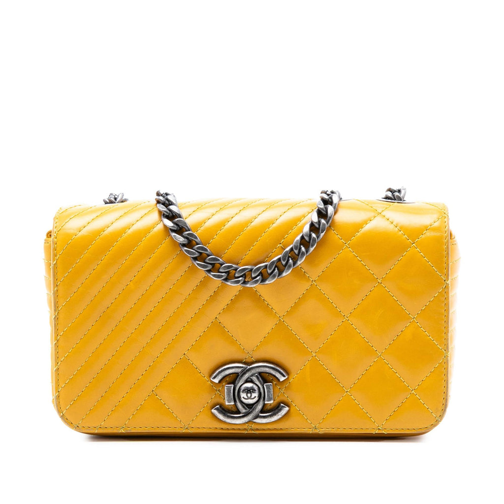 Chanel Small Glazed Calfskin Coco Boy Flap