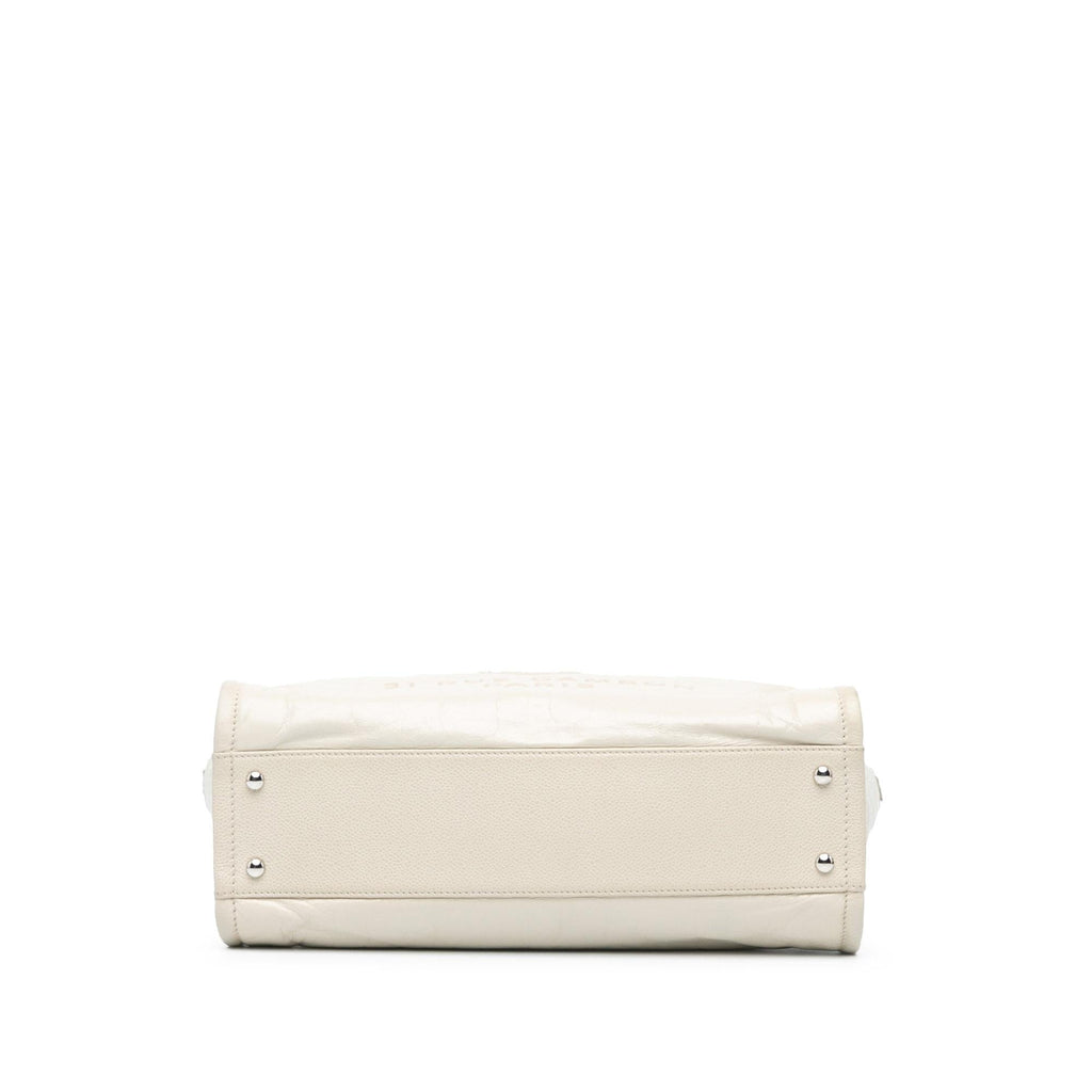 Chanel Small Glazed Calfskin Deauville Tote