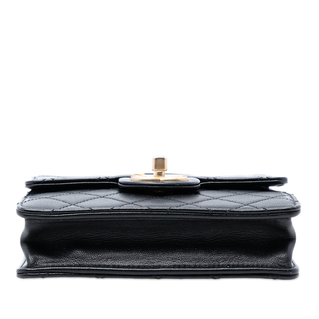 Chanel Small Goatskin Chic Pearls Flap