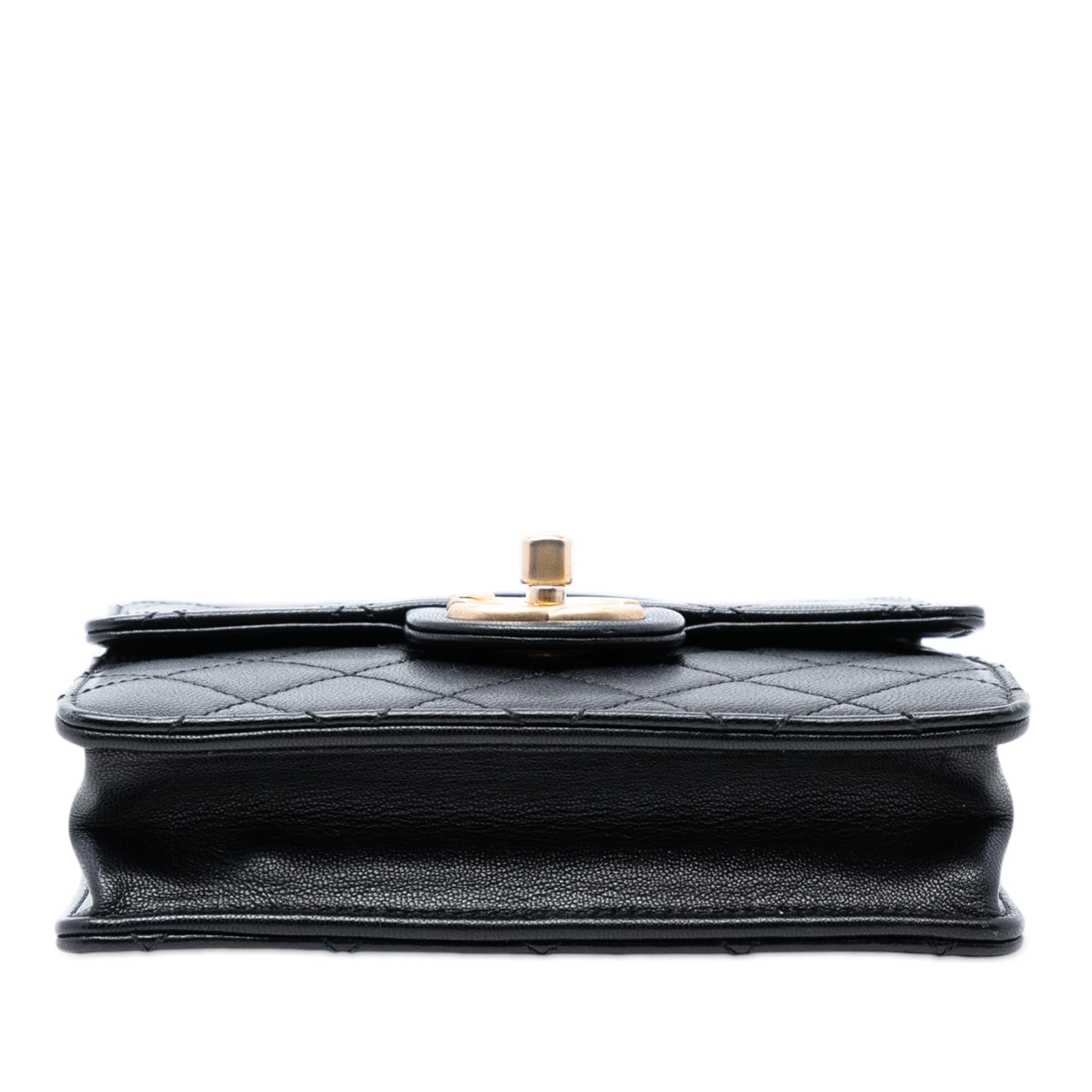 Chanel Small Goatskin Chic Pearls Flap