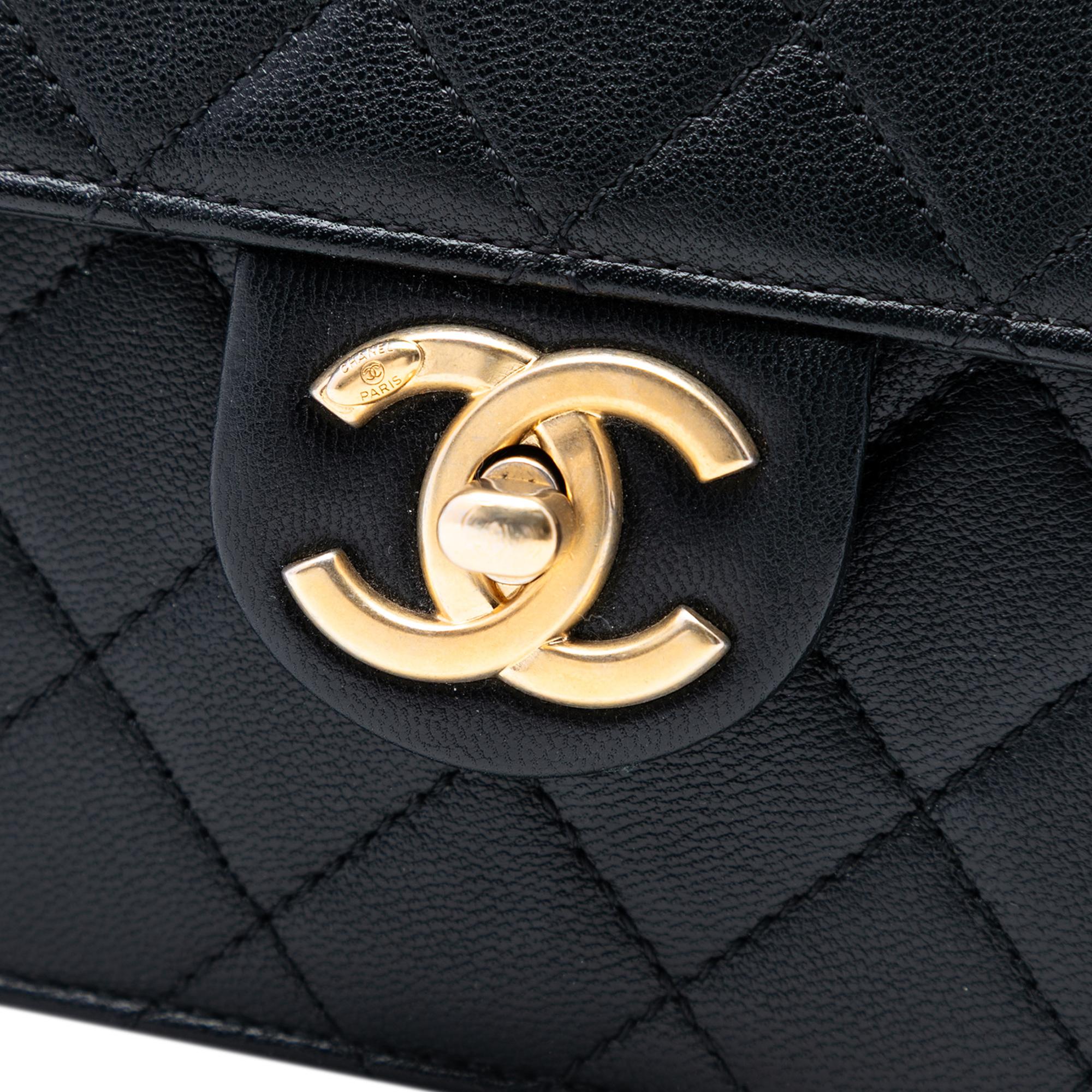 Chanel Small Goatskin Chic Pearls Flap