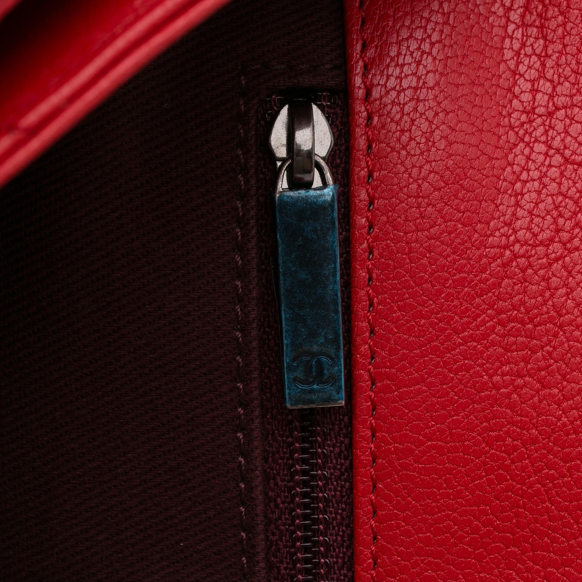 Chanel Small Goatskin Double Carry Waist Chain Flap