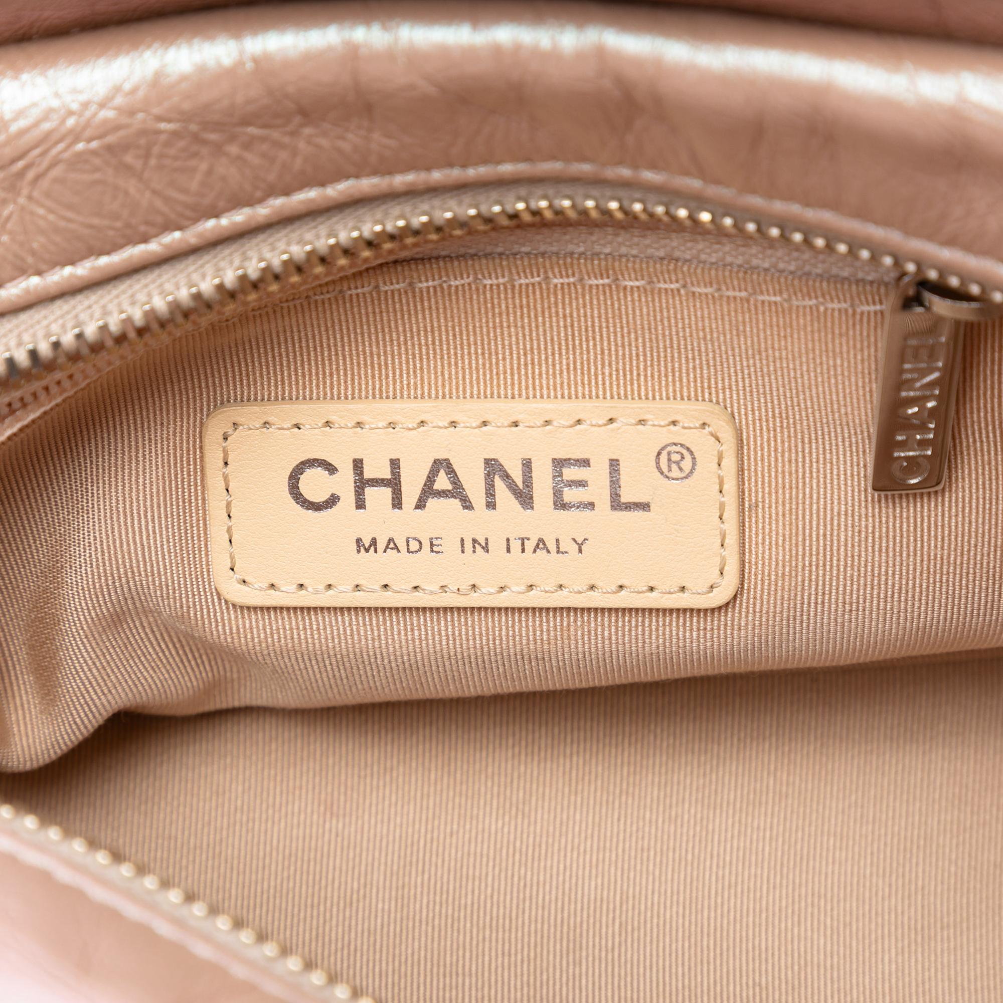 Chanel Small Iridescent Aged Calfskin Gabrielle Crossbody