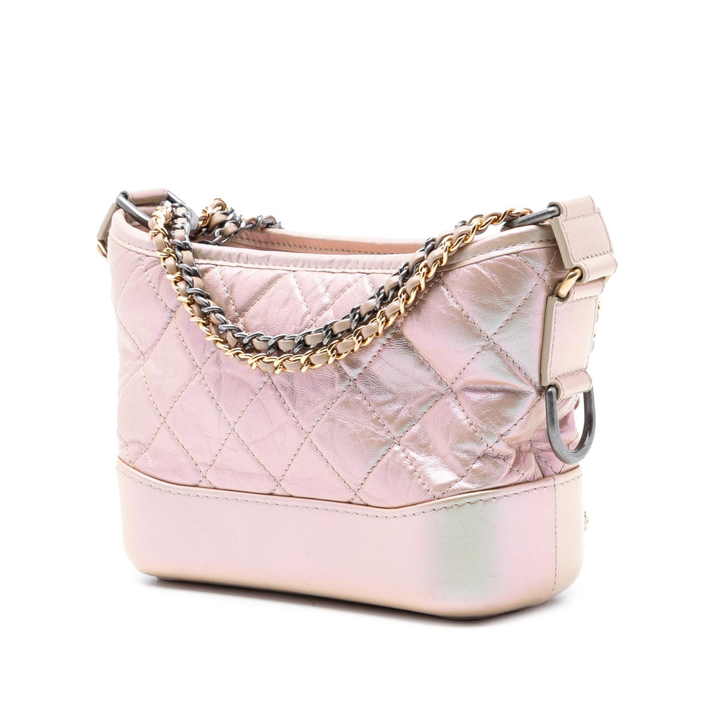 Chanel Small Iridescent Aged Calfskin Gabrielle Crossbody