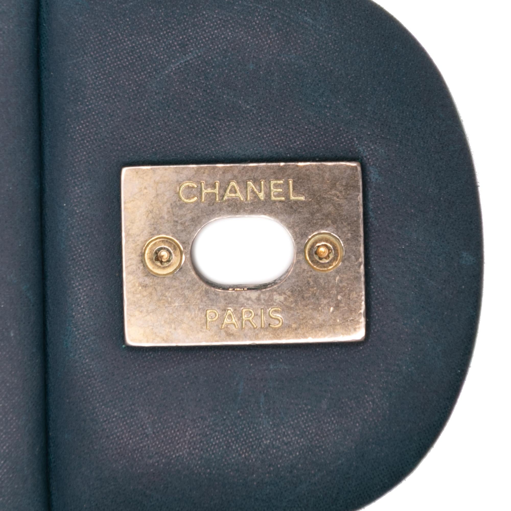 Chanel Small Iridescent Calfskin Chic Quilt Flap