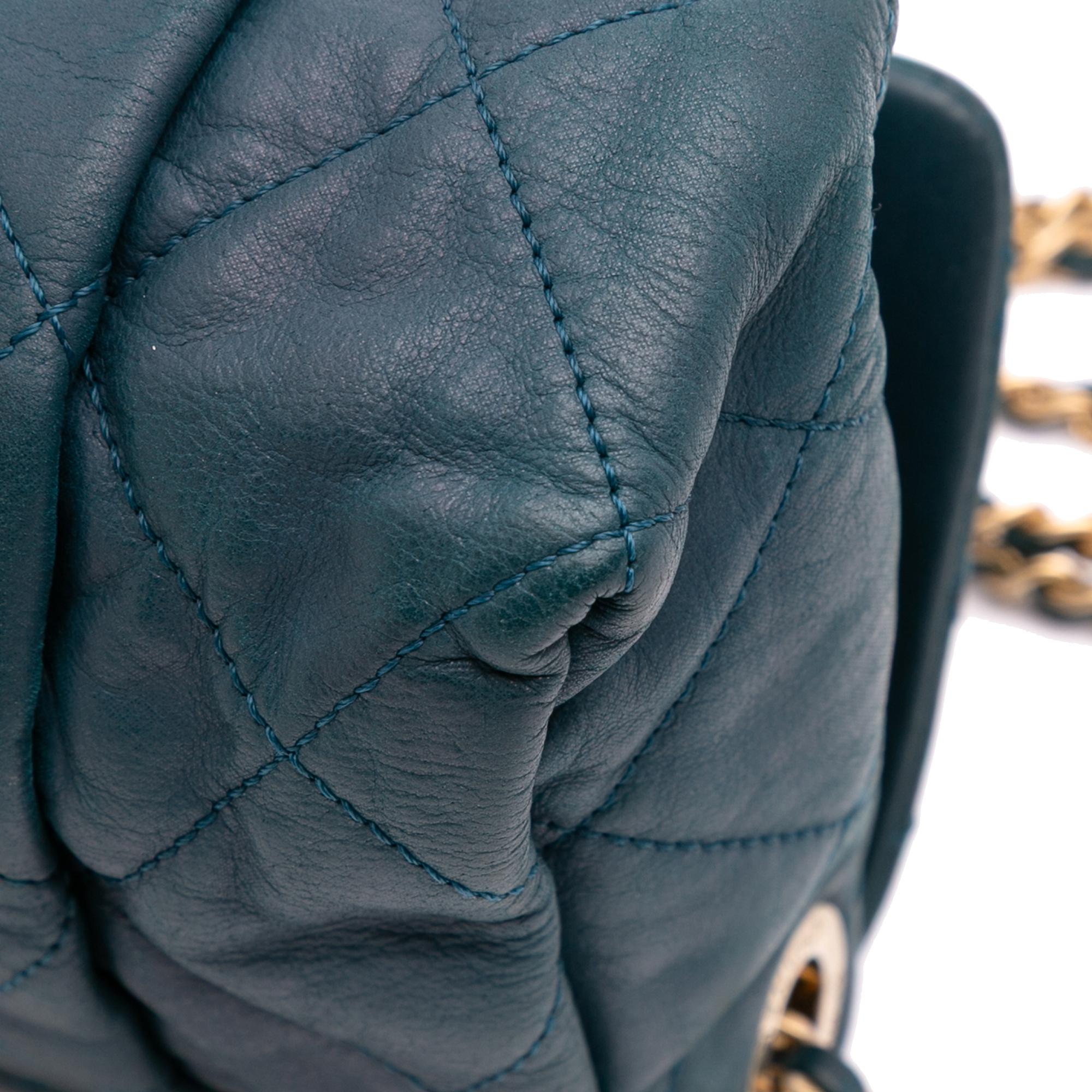 Chanel Small Iridescent Calfskin Chic Quilt Flap