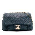 Chanel Small Iridescent Calfskin Chic Quilt Flap