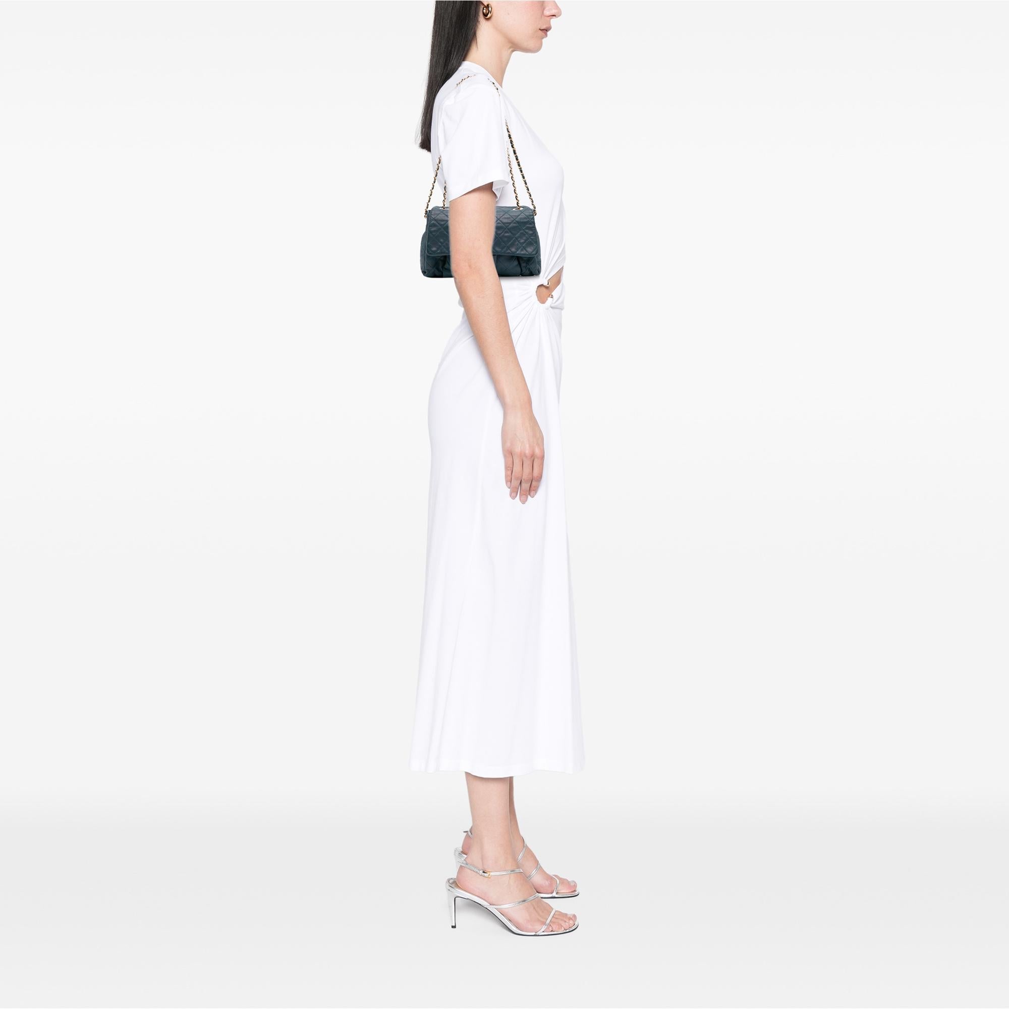 Chanel Small Iridescent Calfskin Chic Quilt Flap