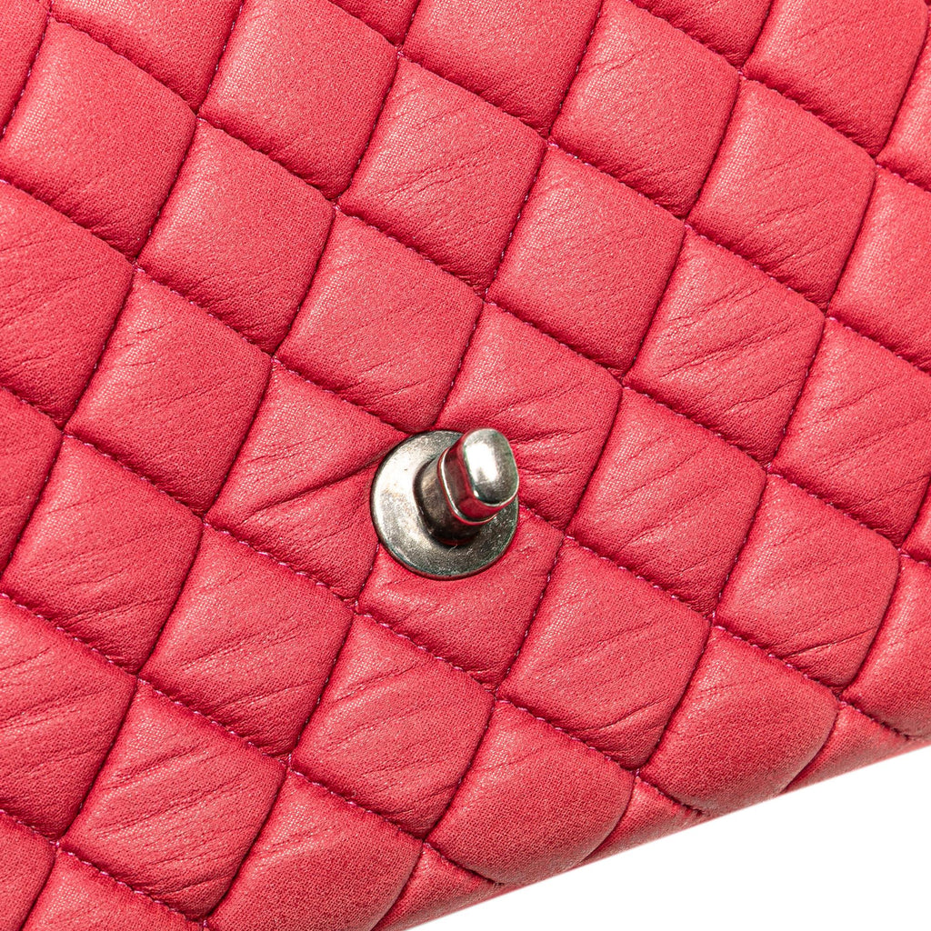 Chanel Small Iridescent Calfskin New Bubble Flap