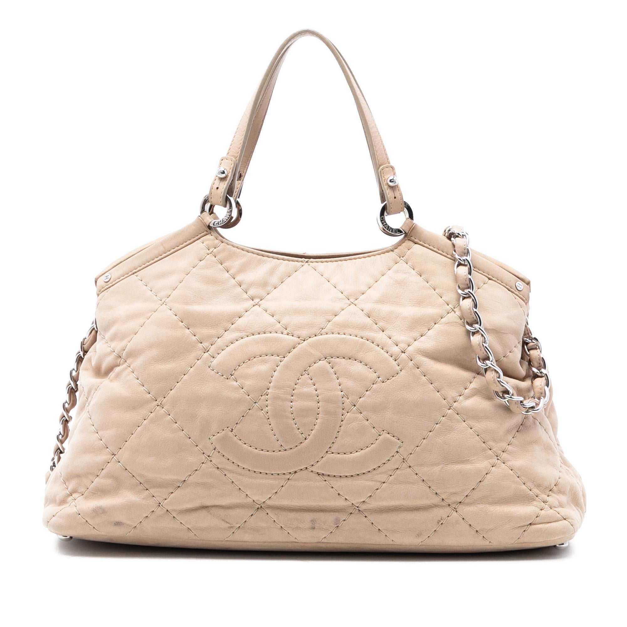 Chanel Small Iridescent Calfskin Sea Hit Tote