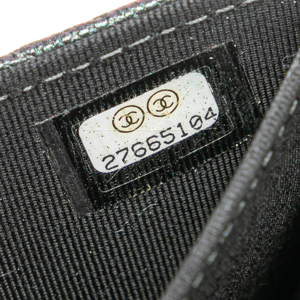 Chanel Small Iridescent Caviar Single Flap