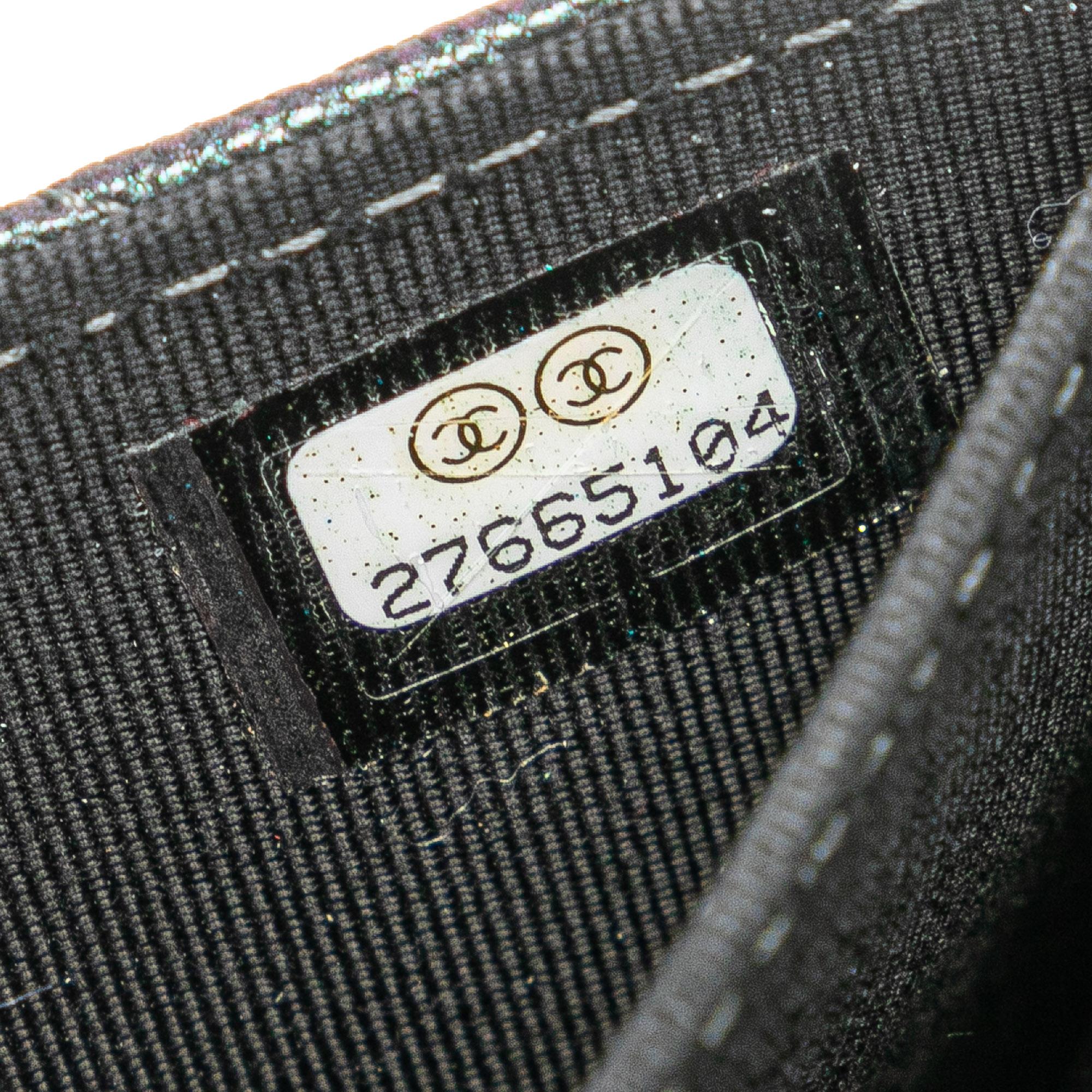 Chanel Small Iridescent Caviar Single Flap