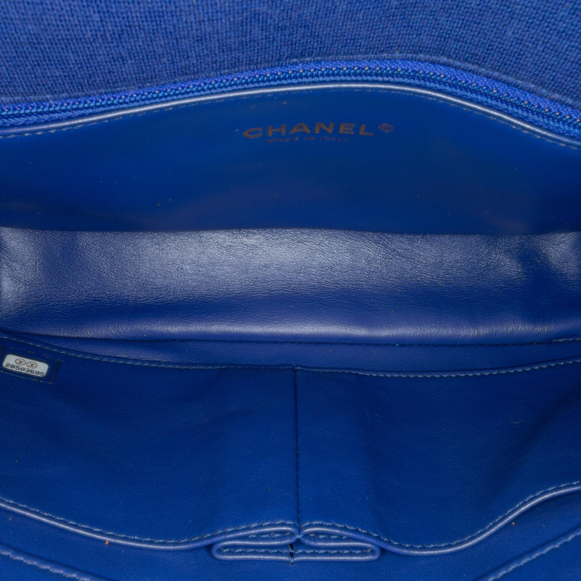Chanel Small Jersey CC Filigree Flap (SHG-c5awaZ)