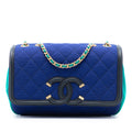 Chanel Small Jersey CC Filigree Flap